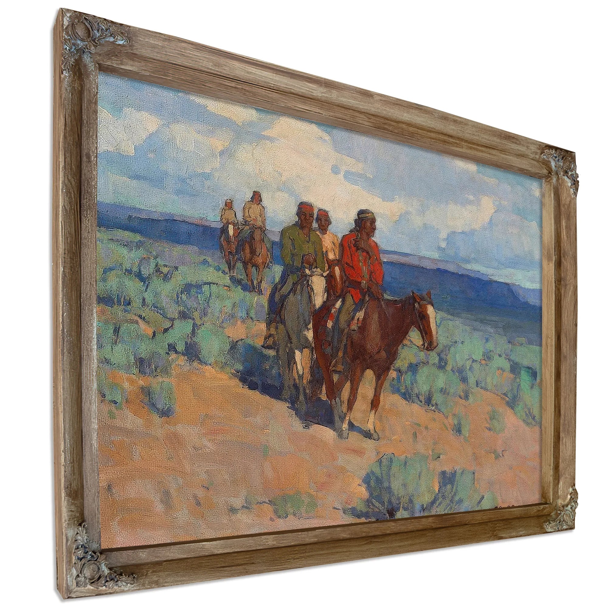 The Navajos By Edgar Payne Fine Art Print