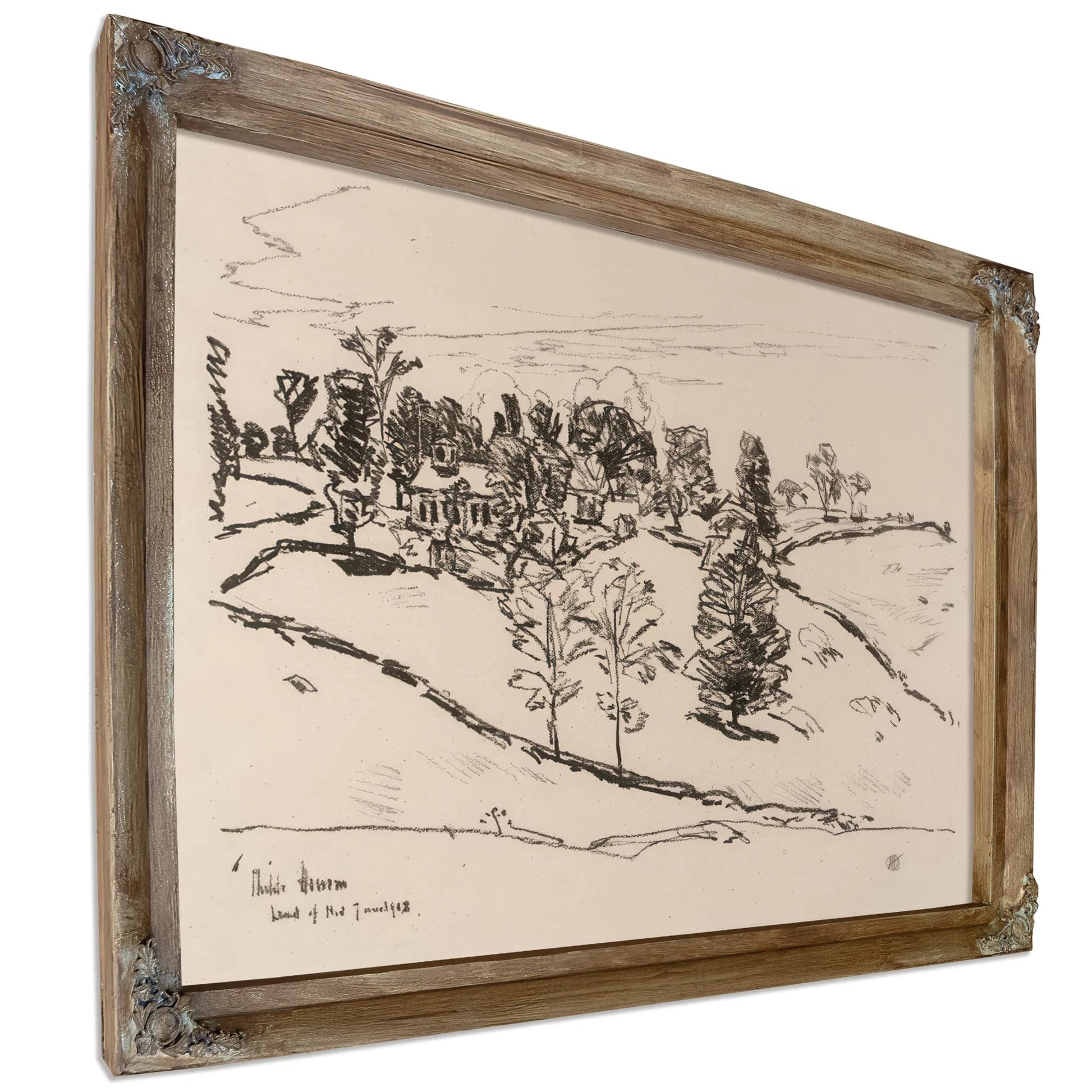 The Little School House, Land Of Nod By Childe Hassam Fine Art Print