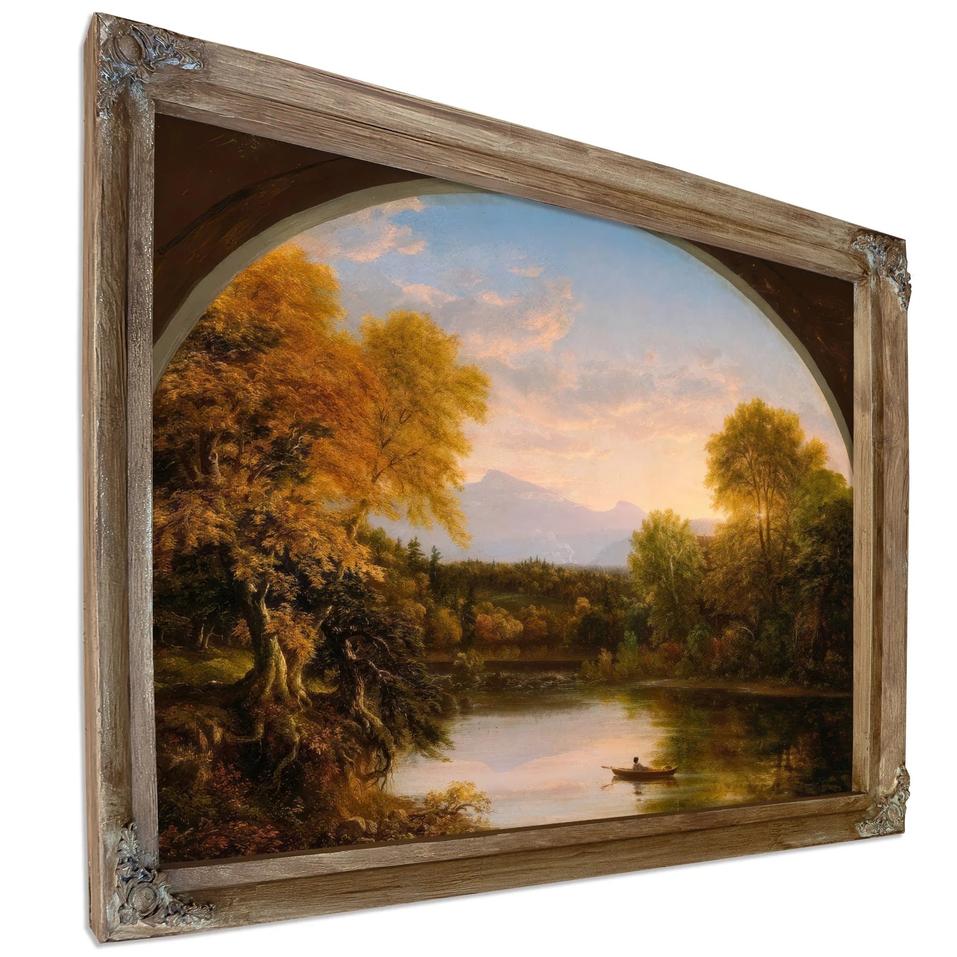 Sunset In The Catskills By Thomas Cole Fine Art Print