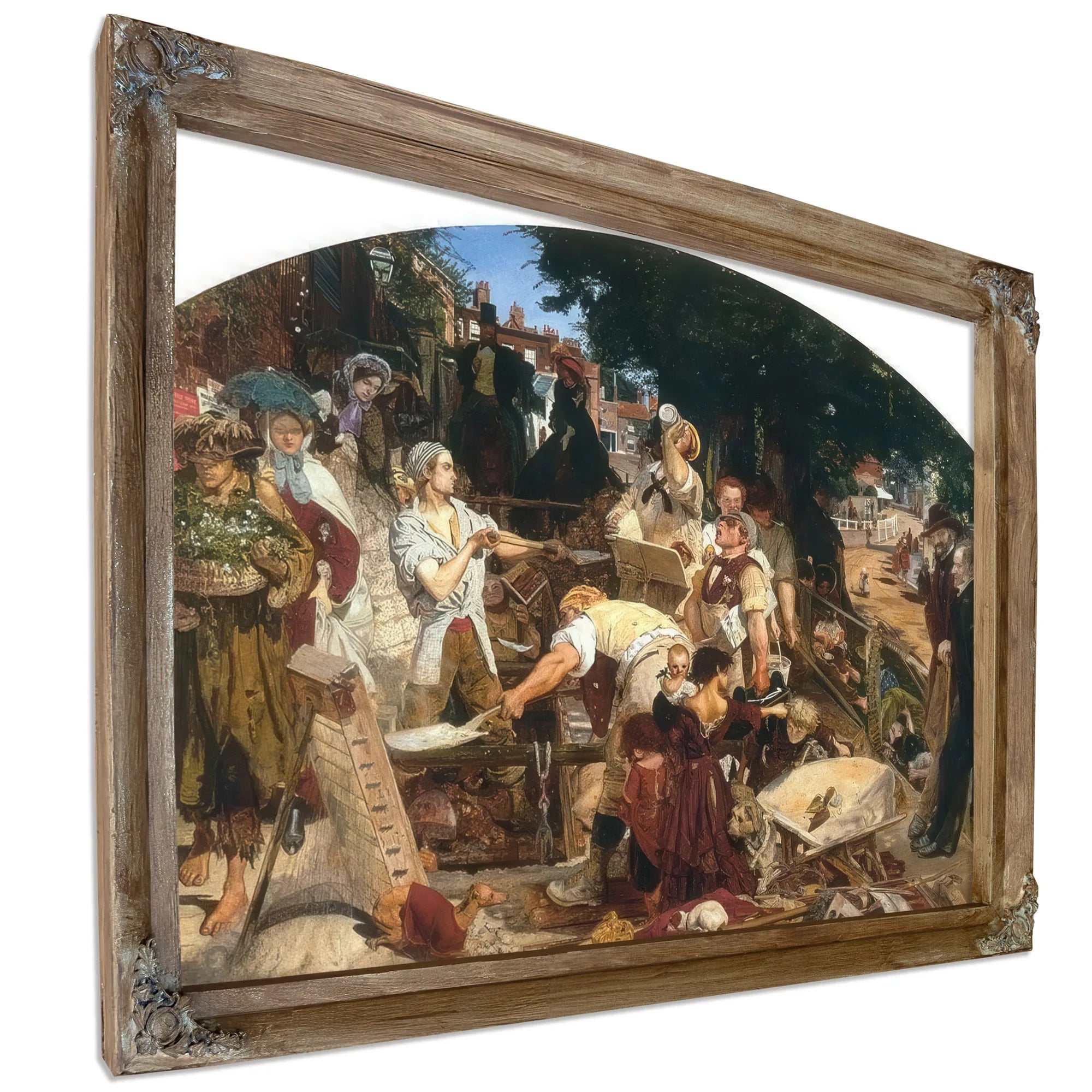 Work By Ford Madox Brown Fine Art Print