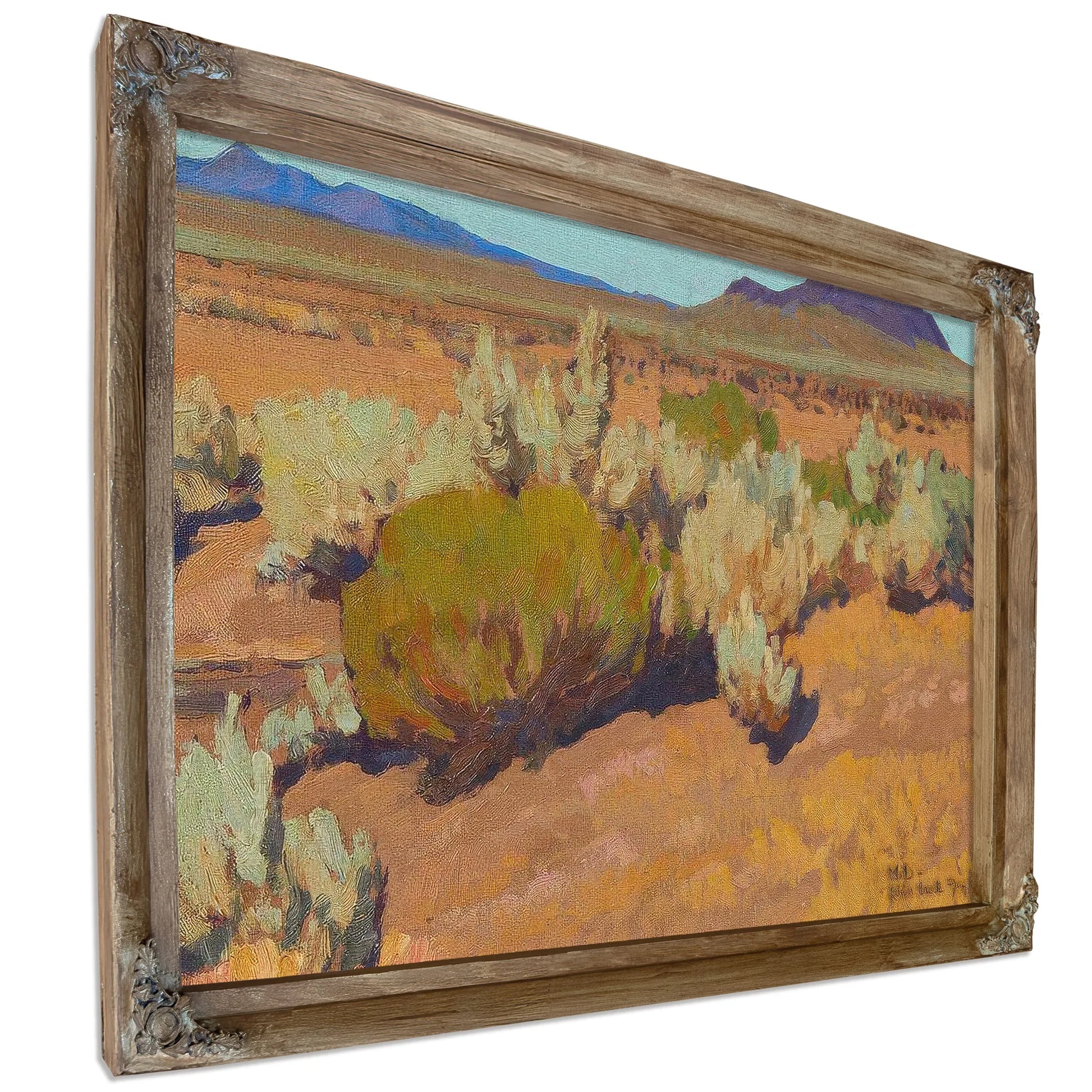 Sage And Rabbit Brush 1927 By Maynard Dixon Fine Art Print