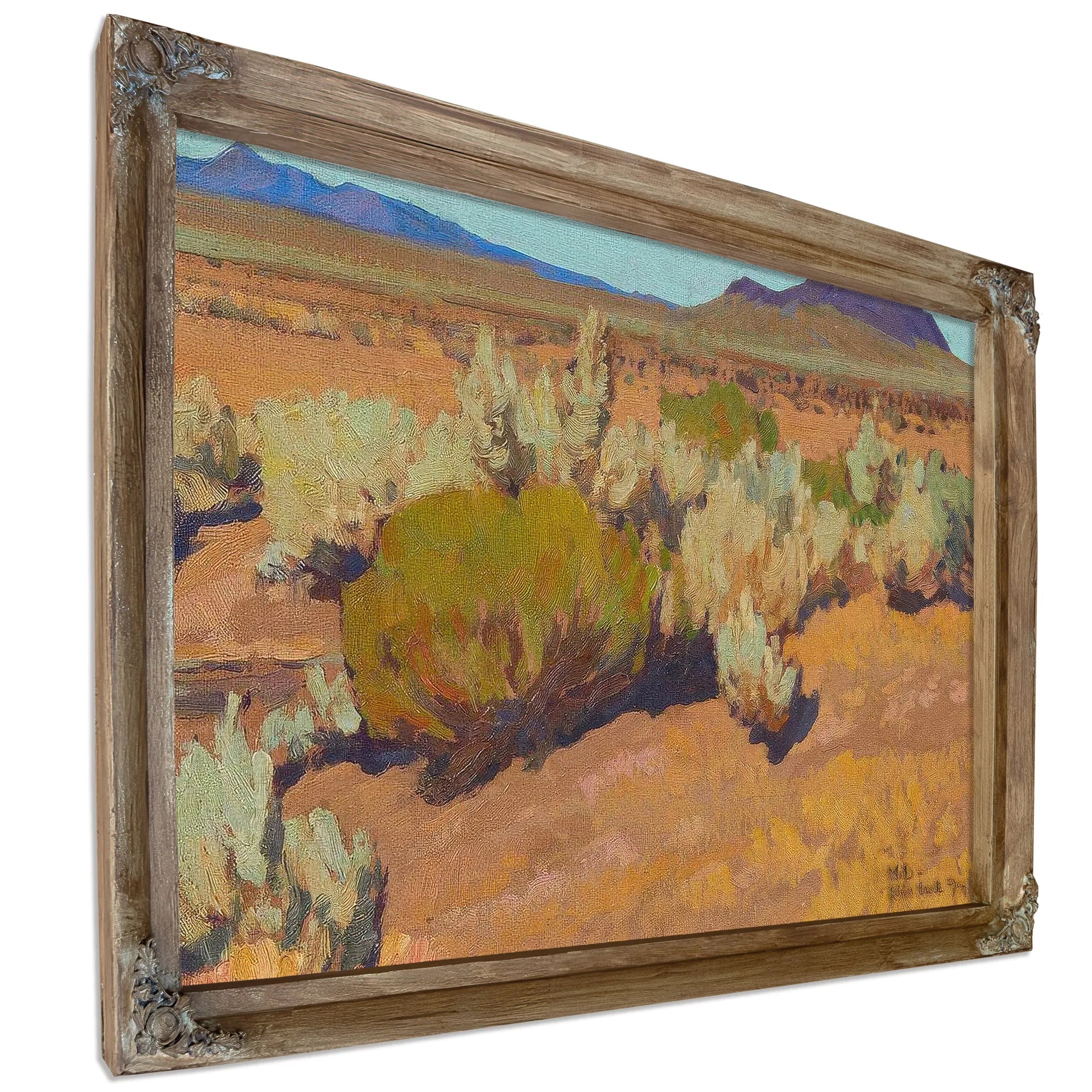 Sage And Rabbit Brush 1927 By Maynard Dixon Fine Art Print