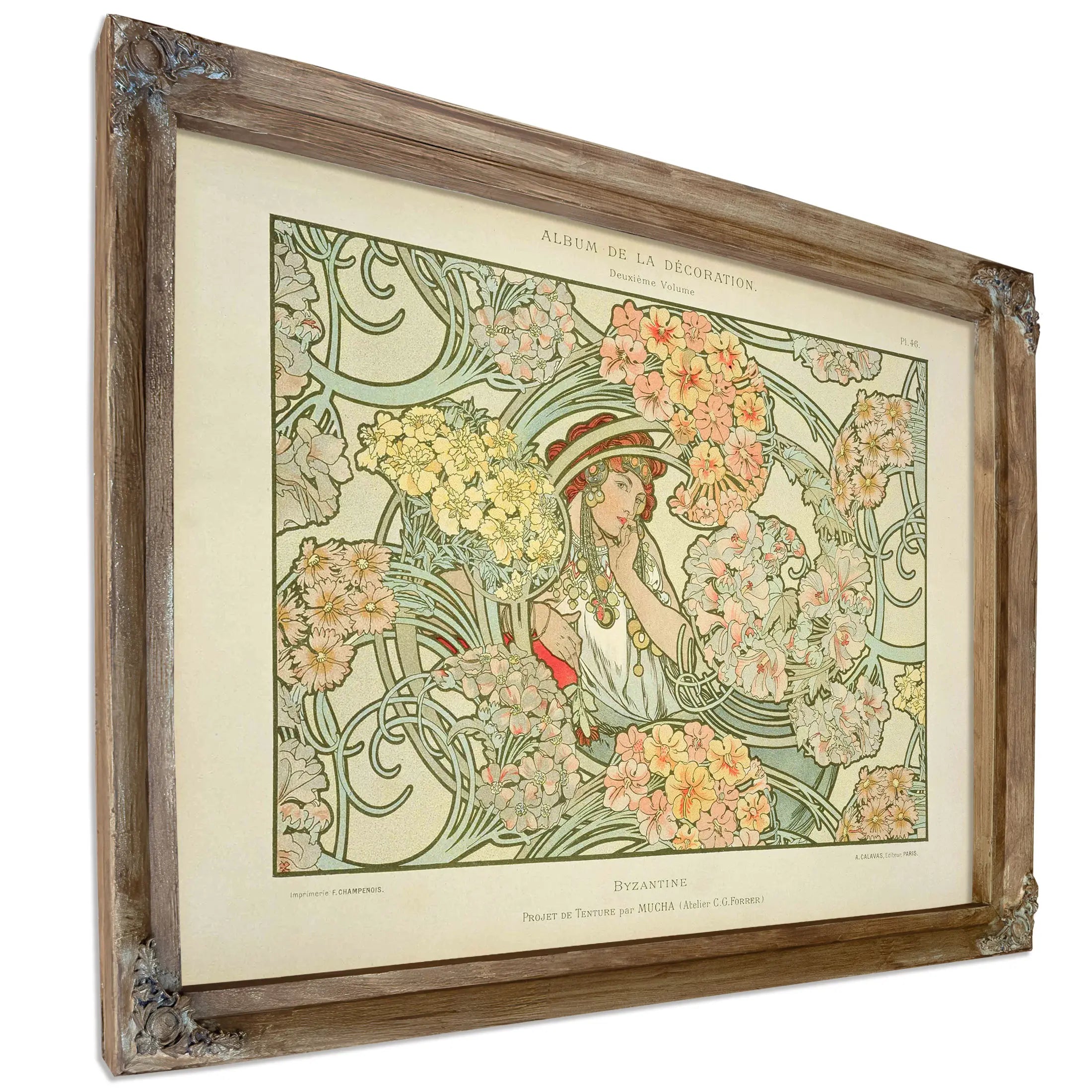 Byzantine by Alphonse Mucha