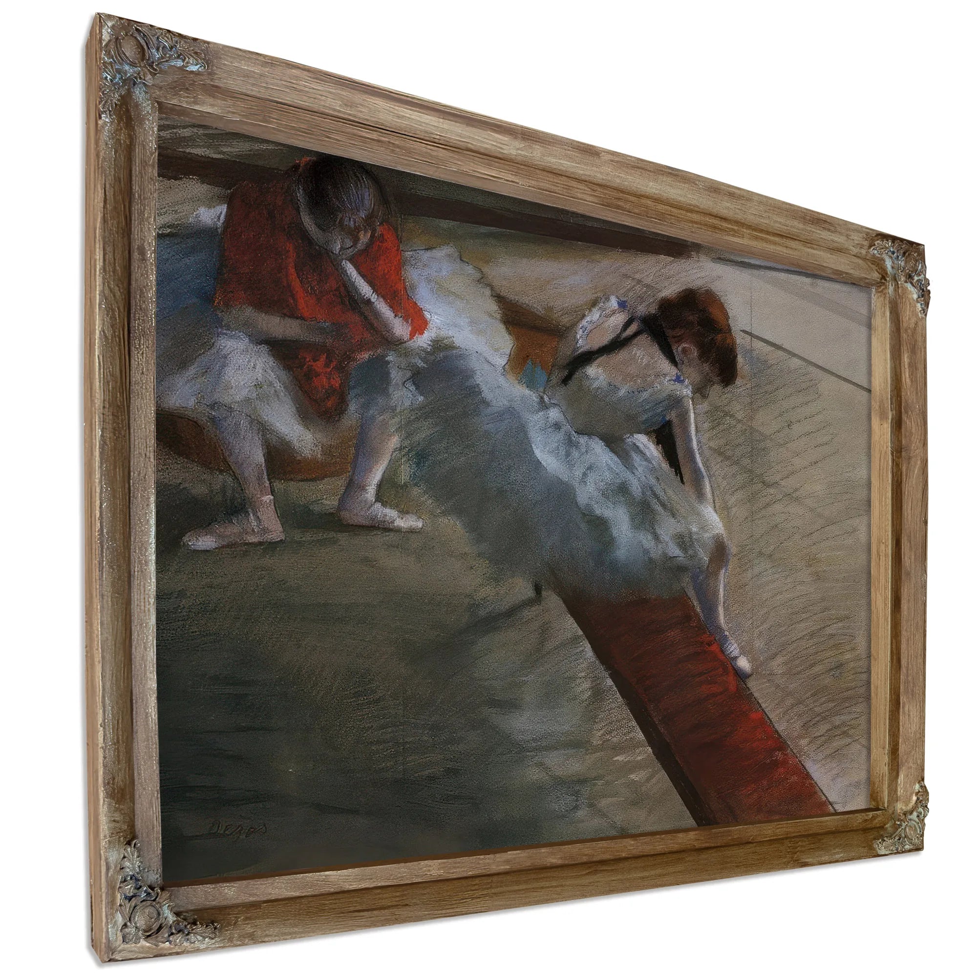 Dancers Resting By Edgar Degas Fine Art Print
