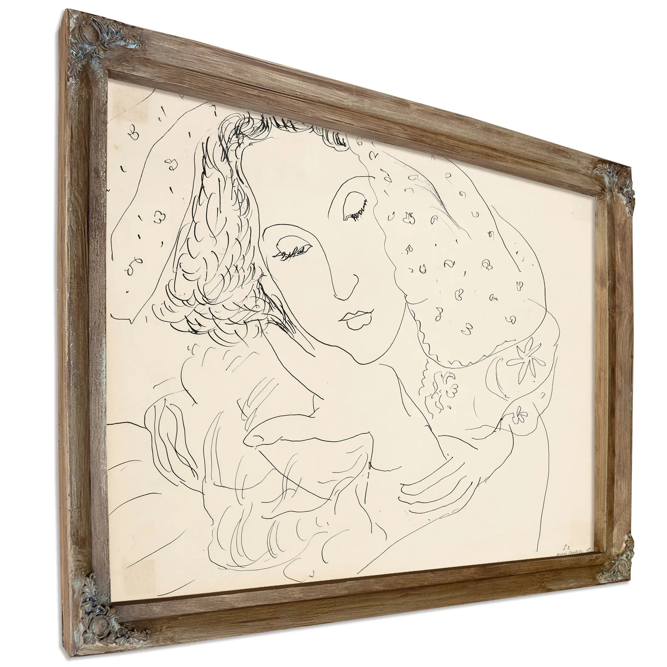 Young Woman With Face Buried In Arms by Henri Matisse
