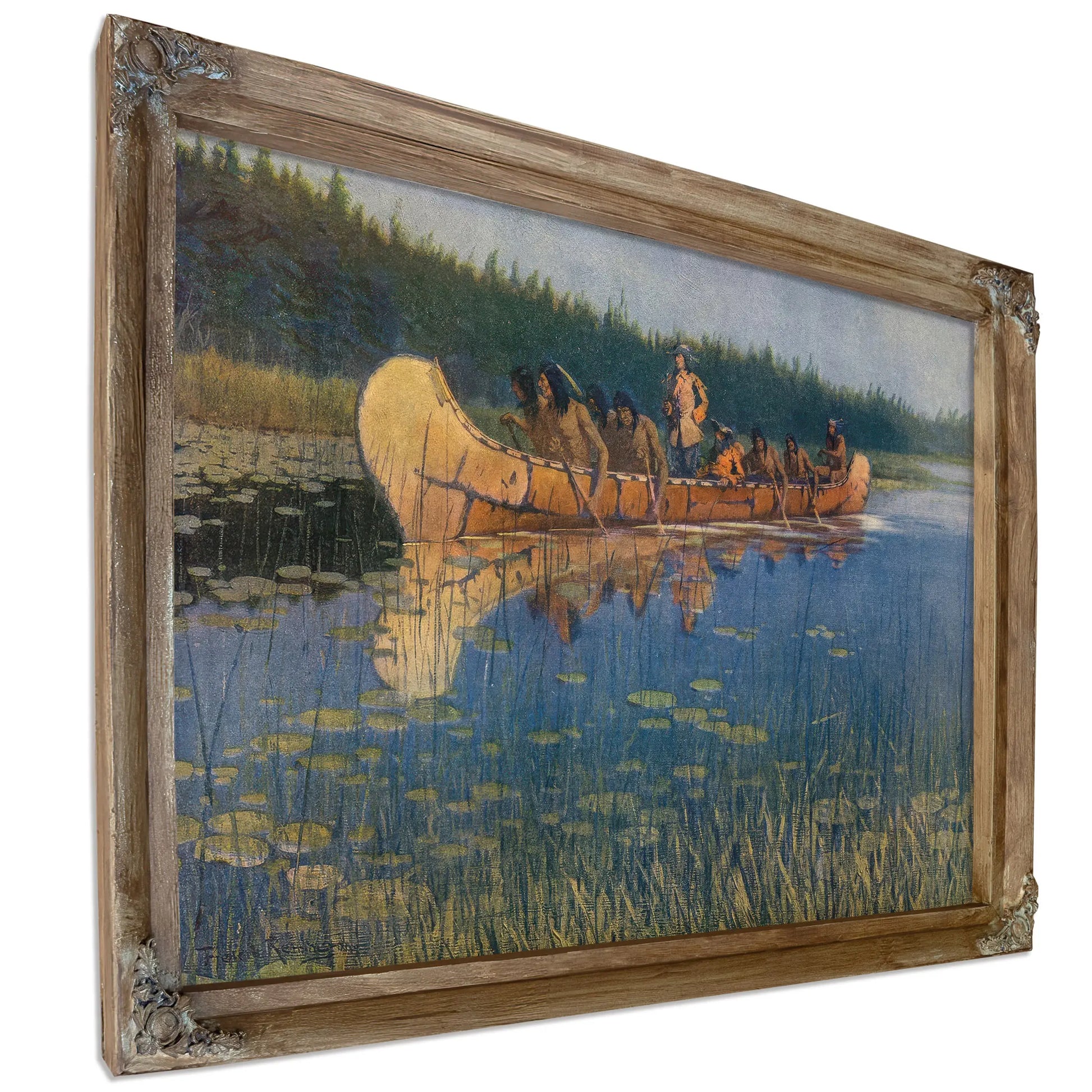 Pierreesprit Radisson  by Frederic Remington