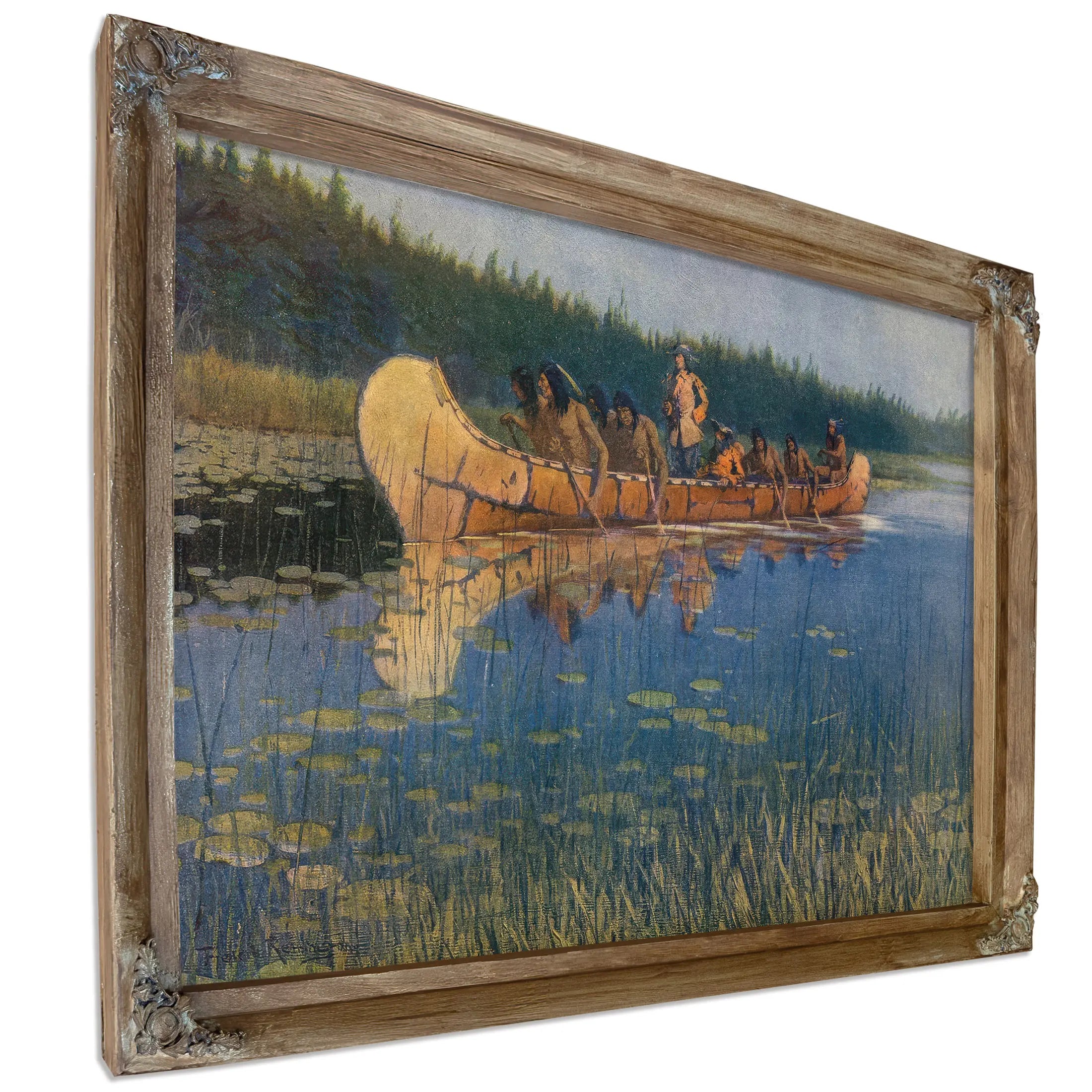 Pierreesprit Radisson  by Frederic Remington