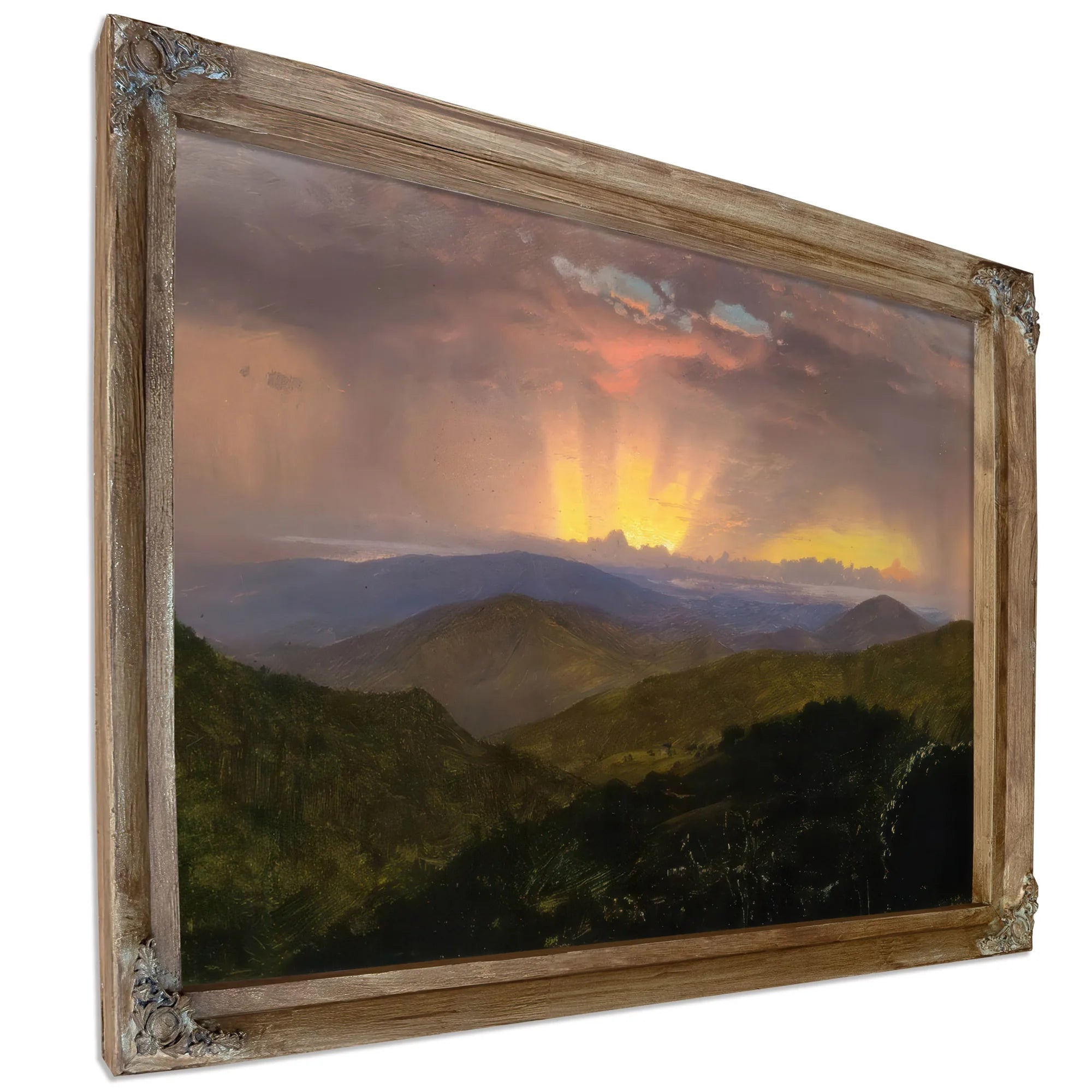 Sunset Jamaica By Frederic Edwin Church Fine Art Print