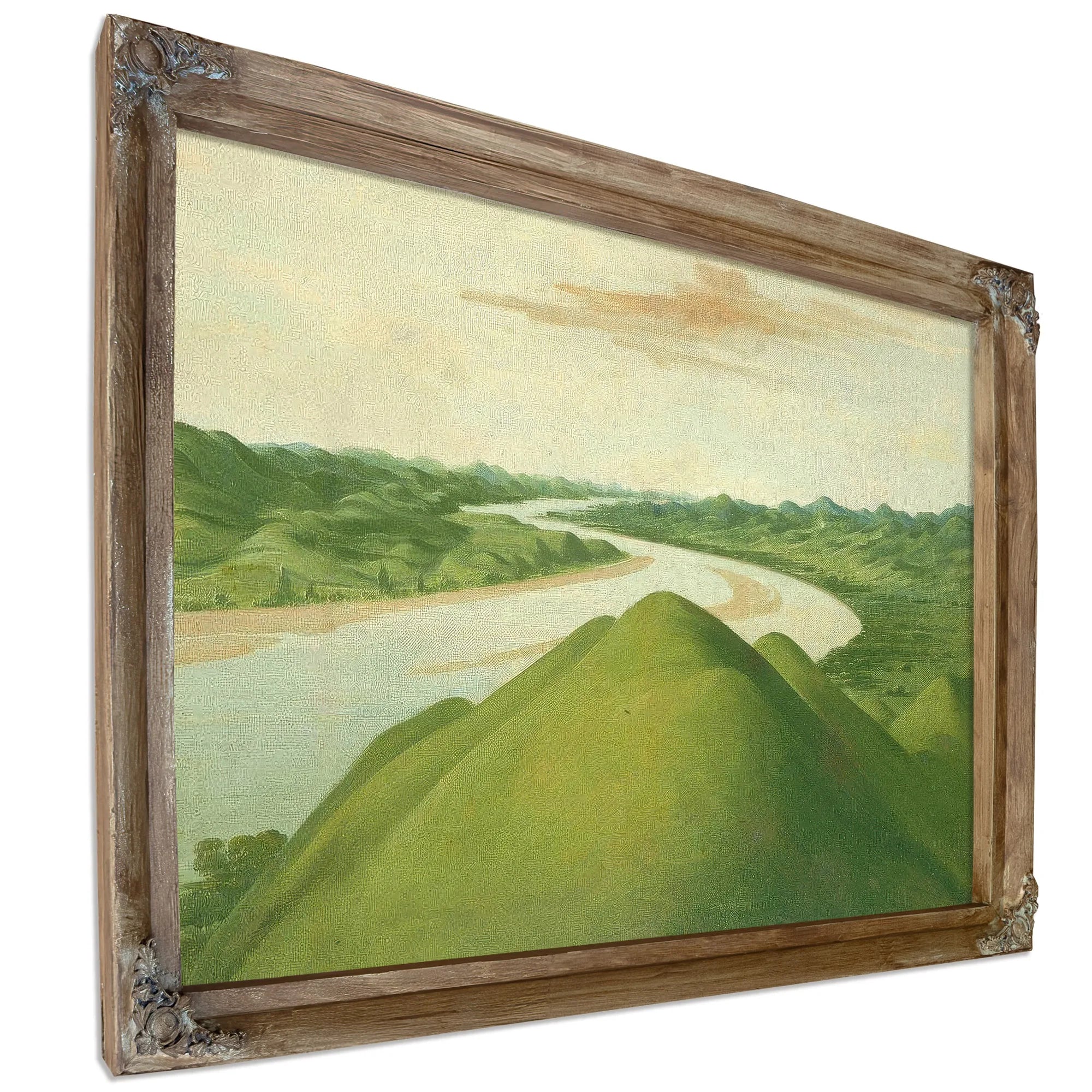 View In The Cross Timbers, Texas By George Catlin Fine Art Print