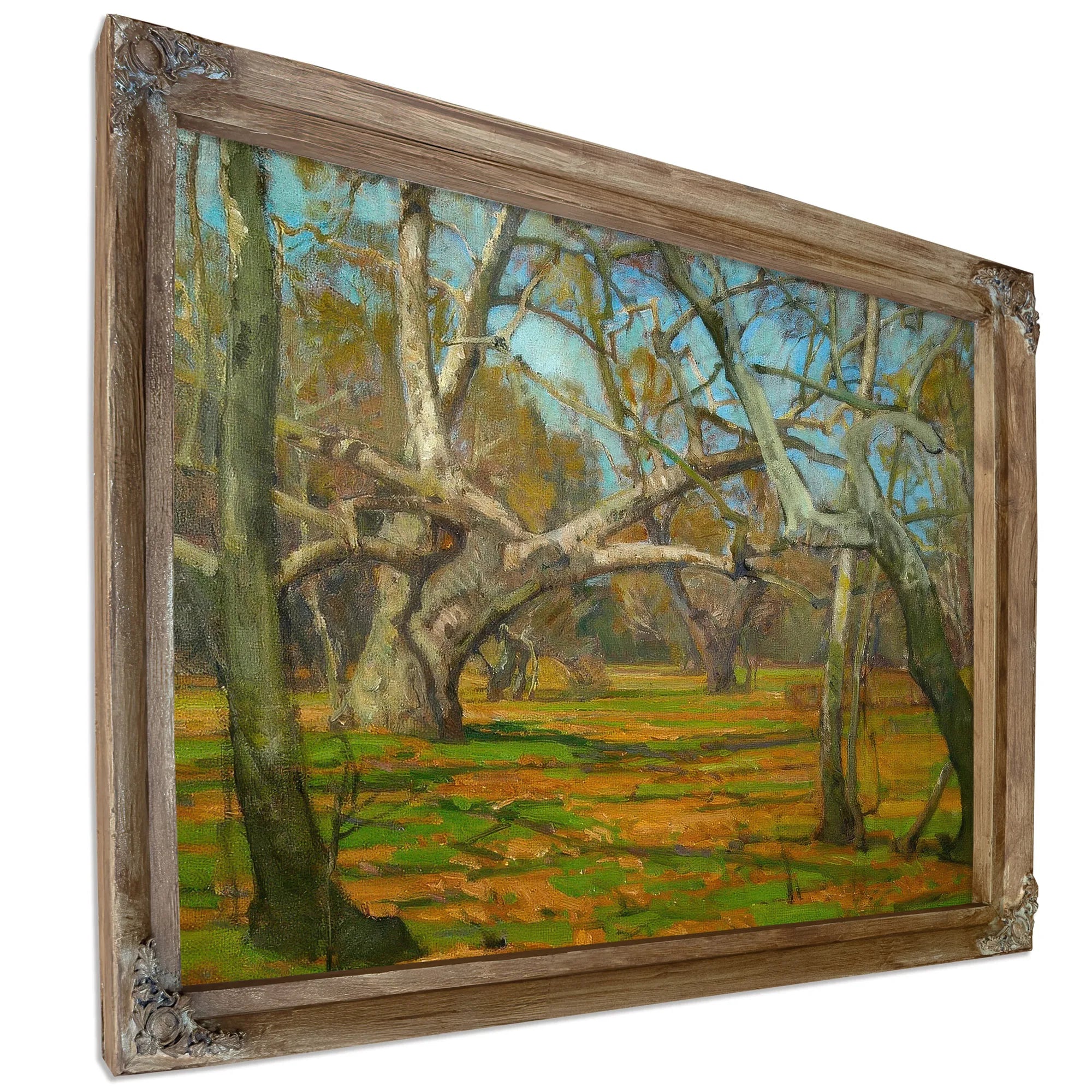 Oaks And Sycamores By William Wendt Fine Art Print