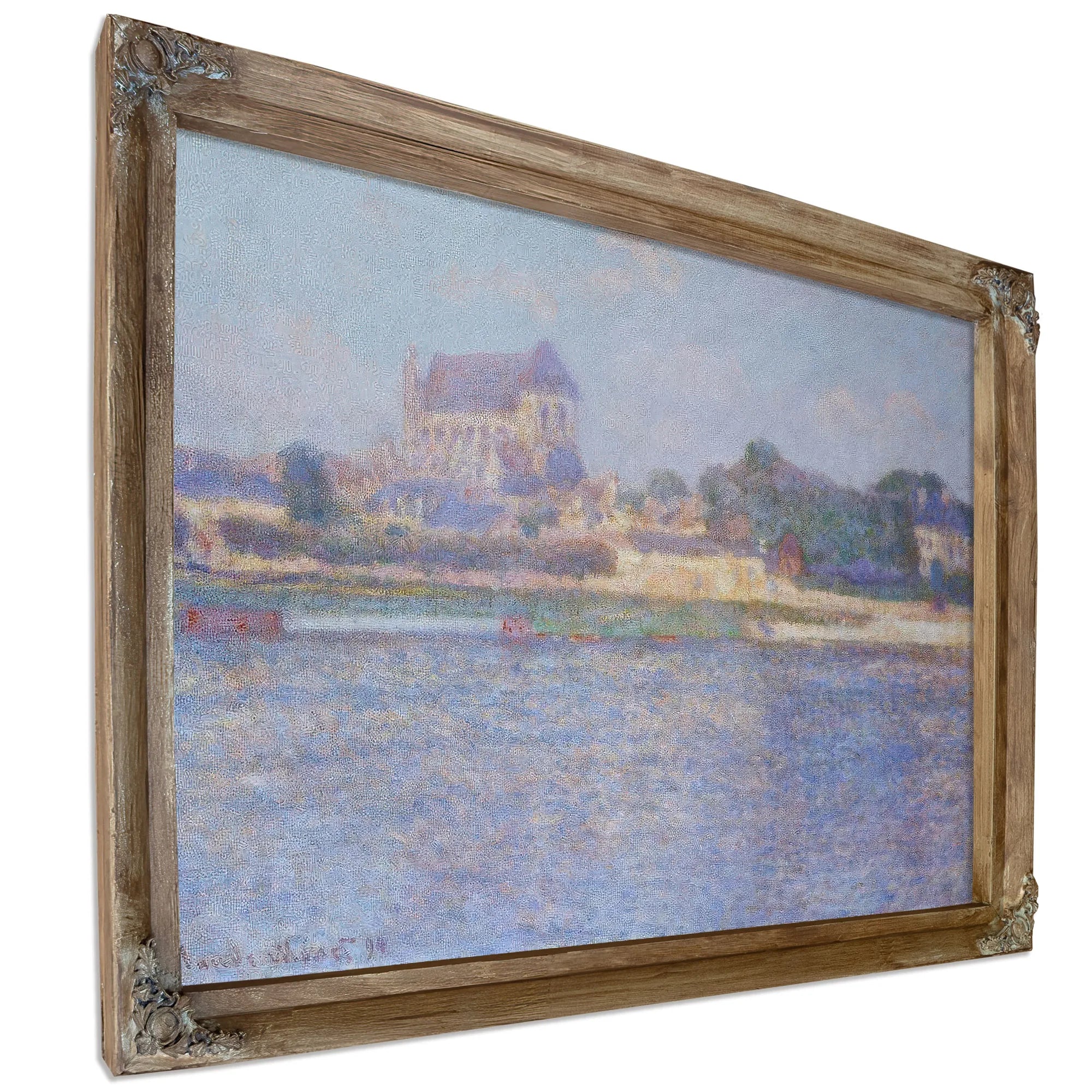 Church At Vernon By Claude Monet Fine Art Print