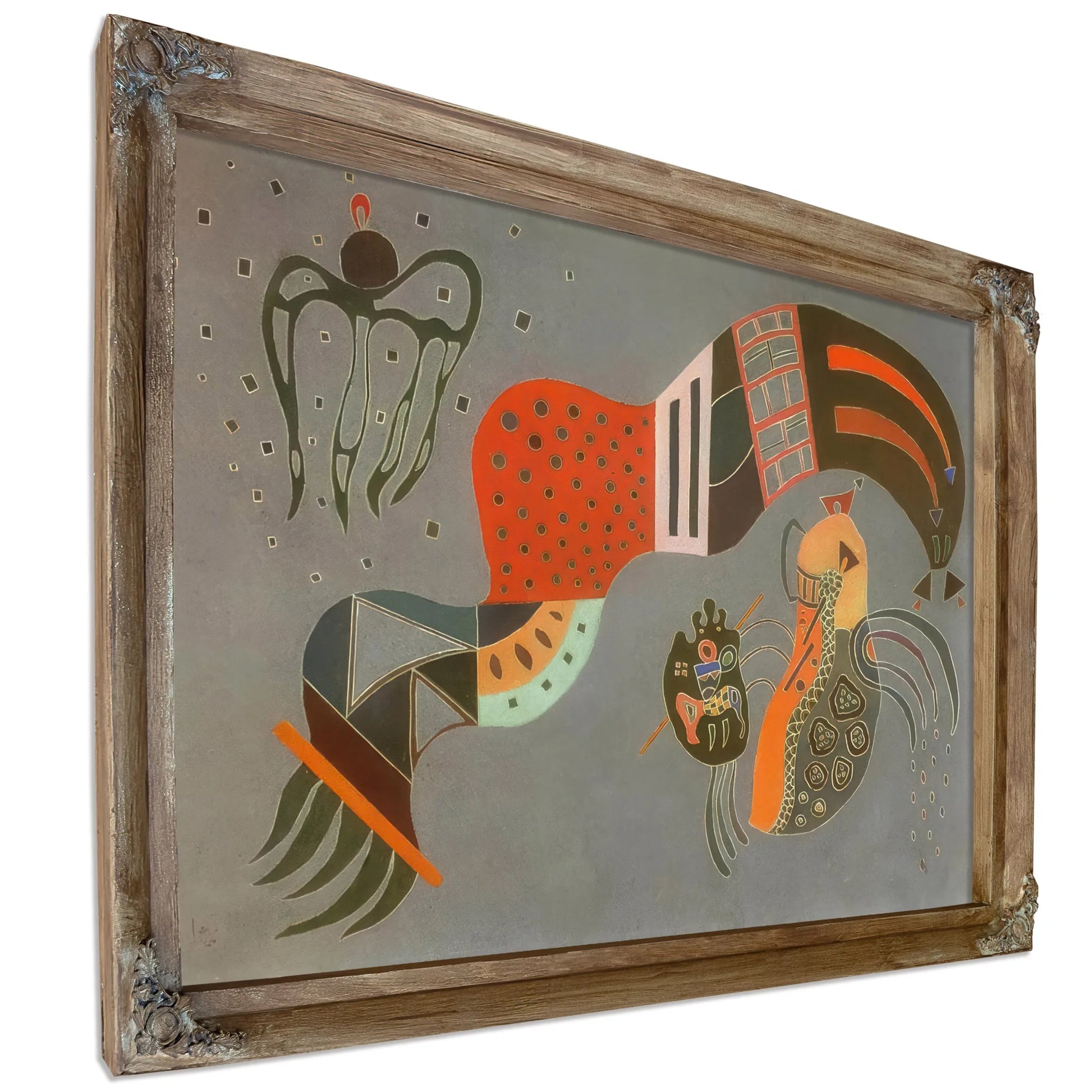 Tempered Elan 1944 By Wassily Kandinsky Fine Art Print