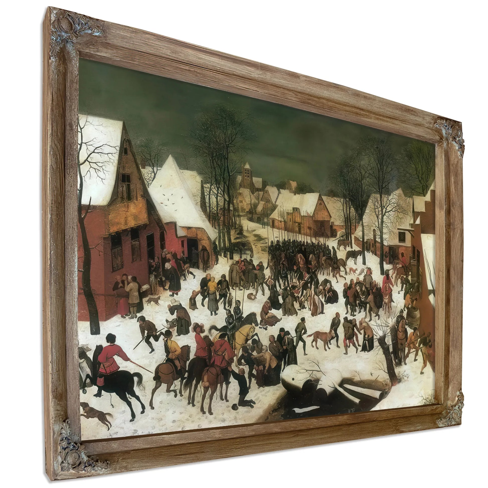 The Massacre Of The Innocents By Pieter Bruegel Fine Art Print