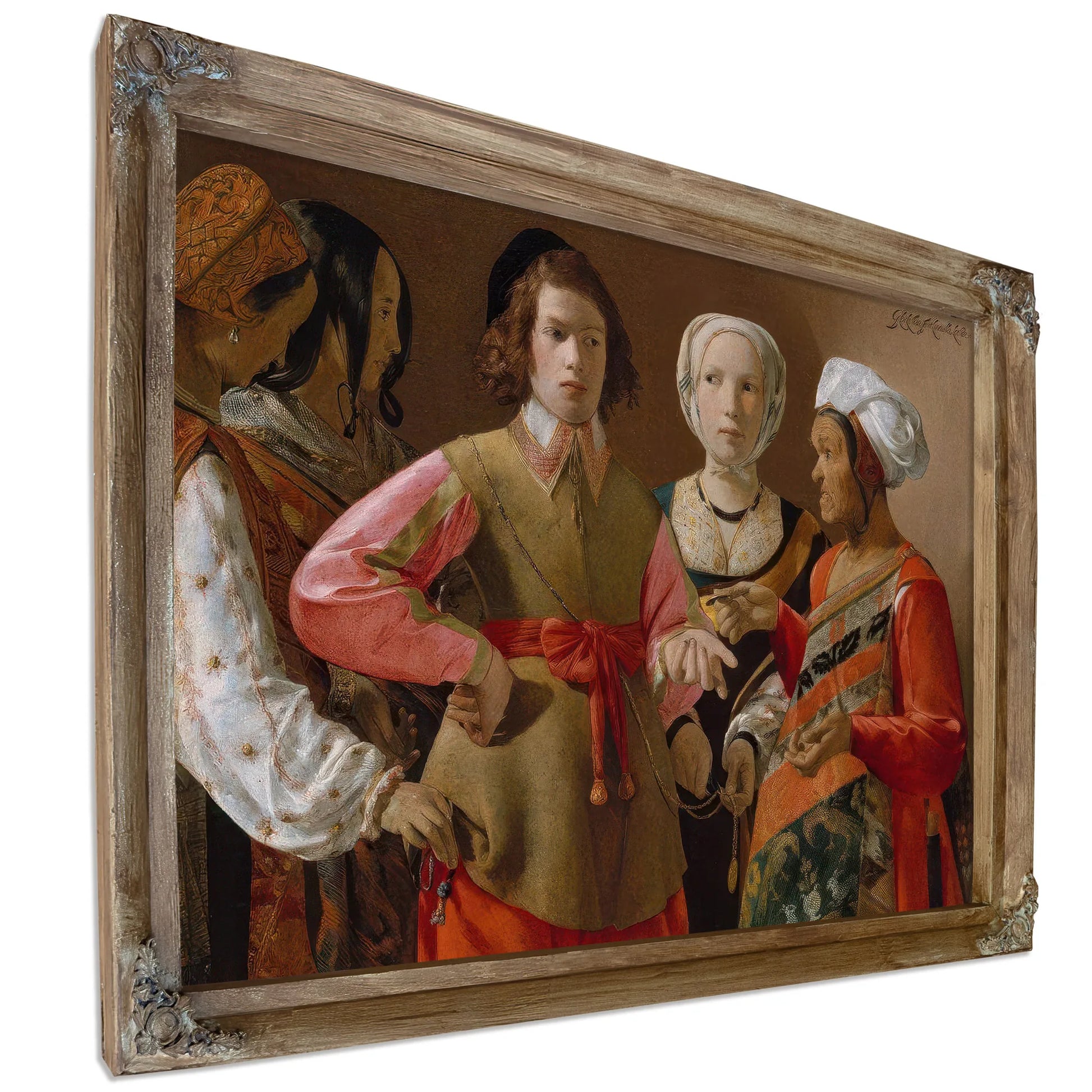 The Fortune Teller 1639 By Georges De La Tour Fine Art Print