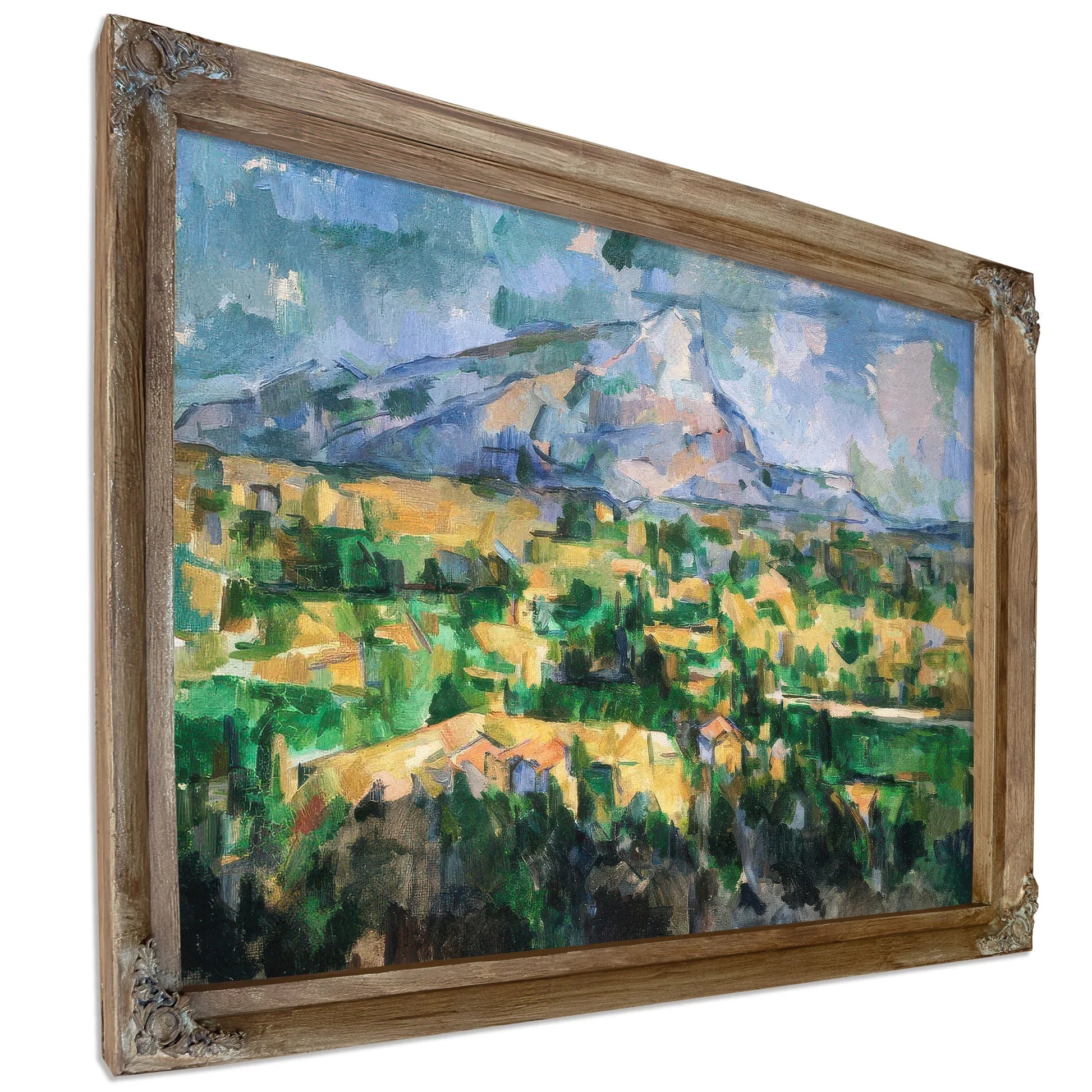 Mont Sainte Victoire By Paul Cezanne Fine Art Print