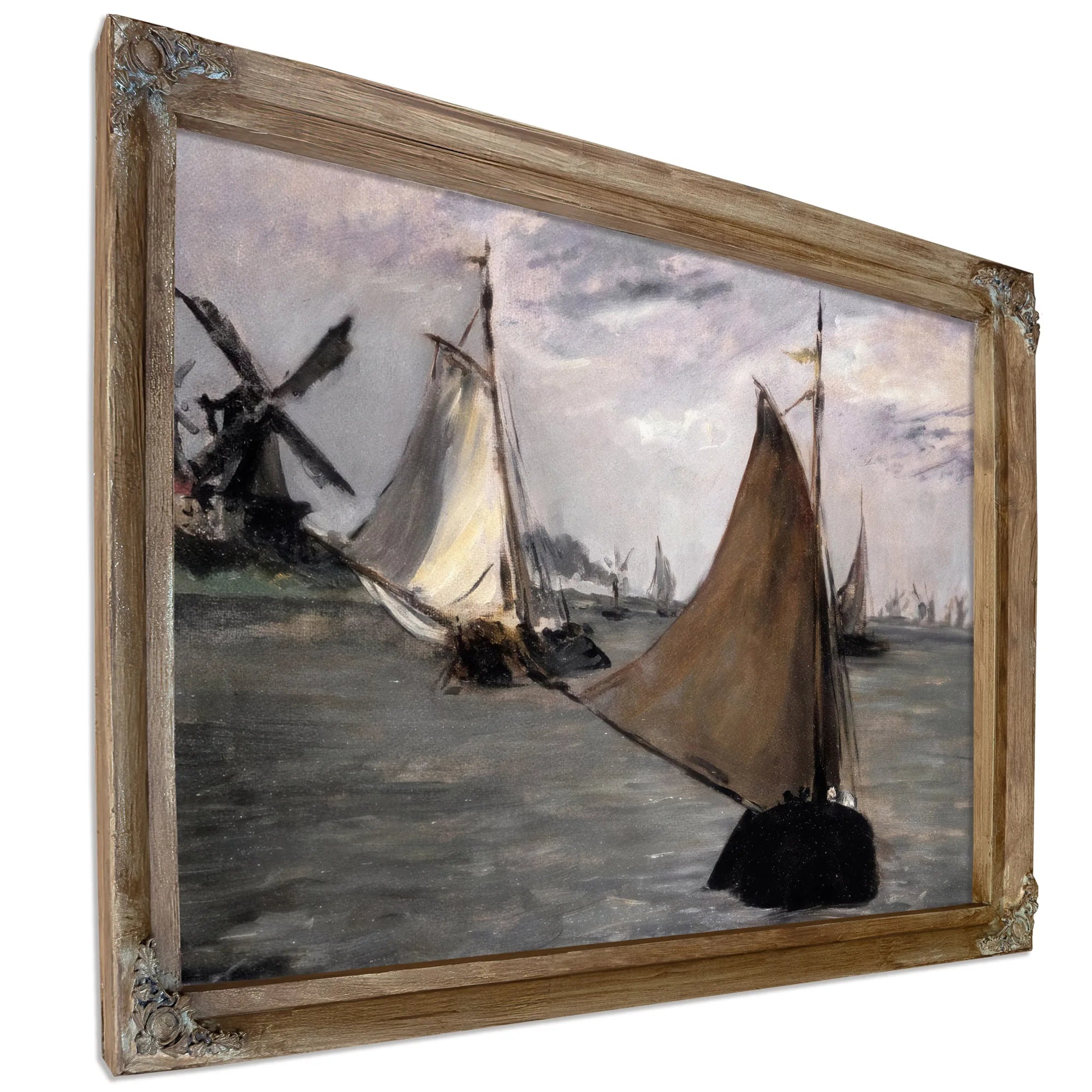 Marine In Holland By Edouard Manet Fine Art Print