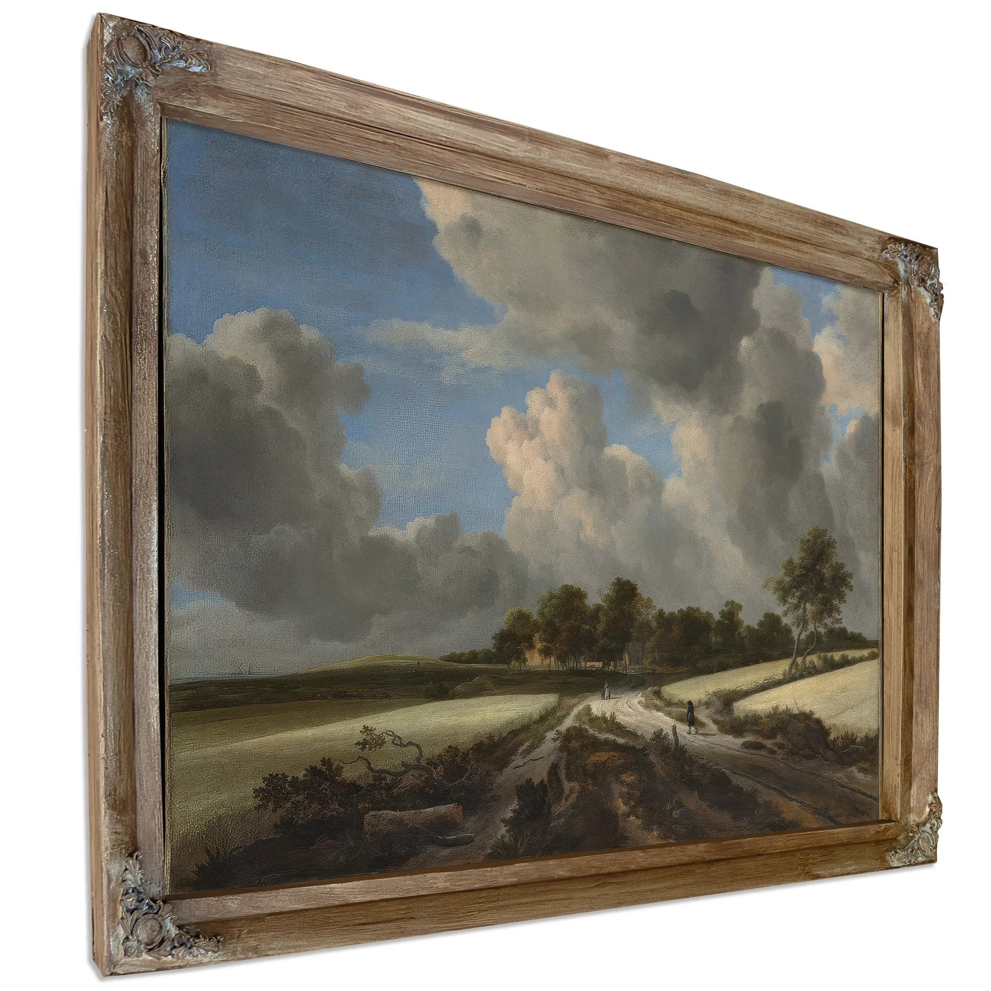 Wheat Fields By Jacob Van Rusdael Fine Art Print