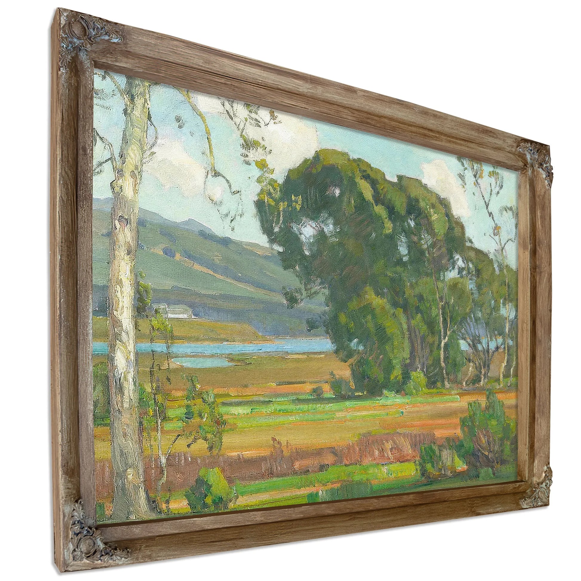 A California Inlet By William Wendt Fine Art Print