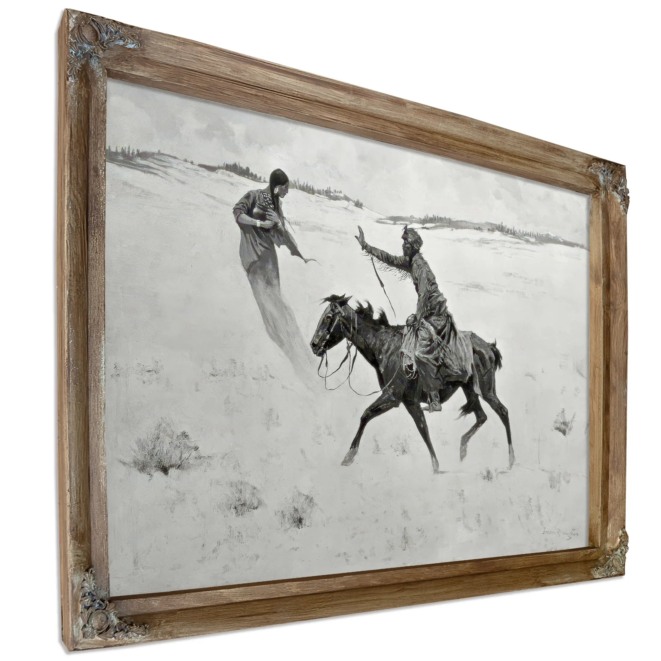 How Order No  Went Through Or The Vision by Frederic Remington