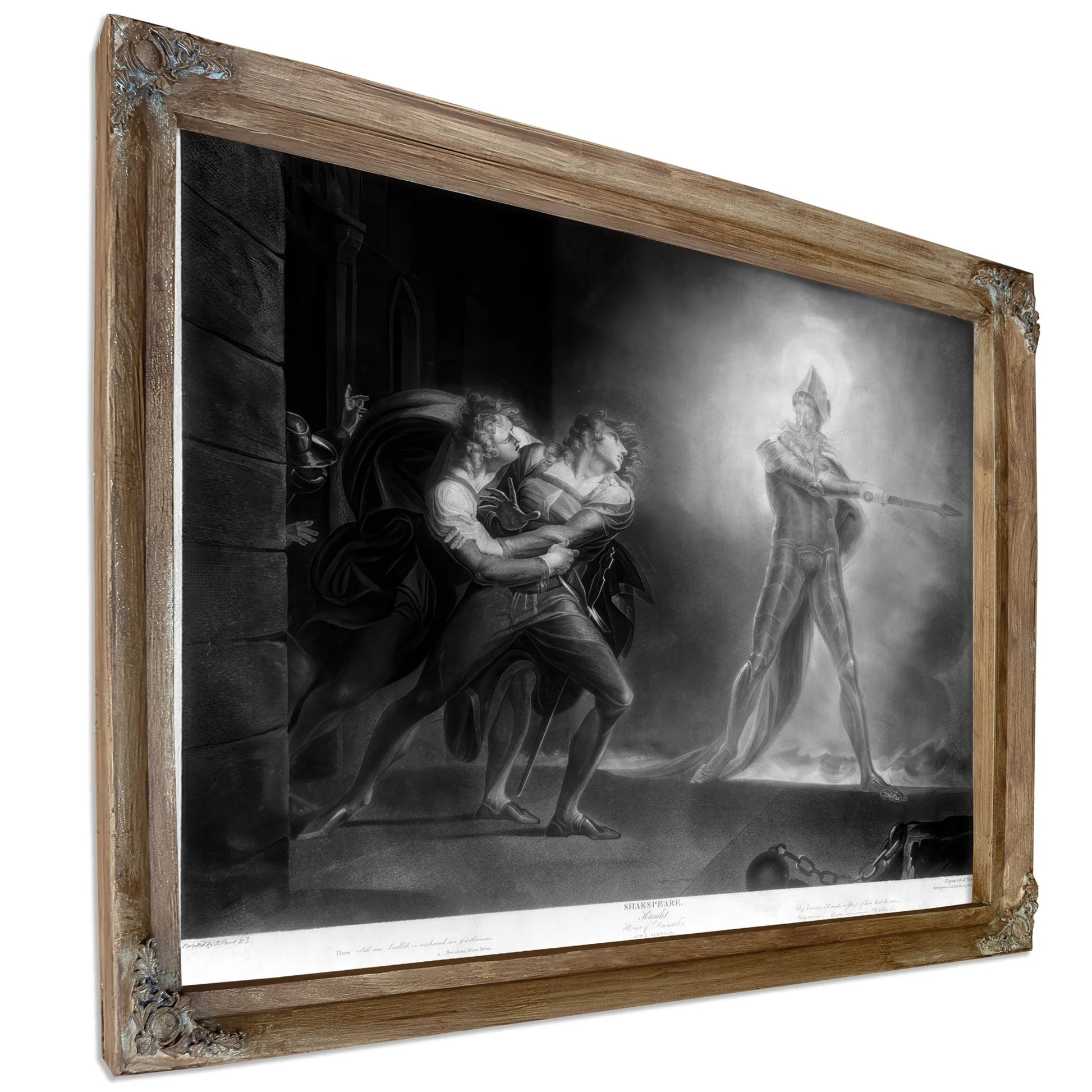 Hamlet, Prince Of Demark Act I Scene Iv By Henry Fuseli Fine Art Print