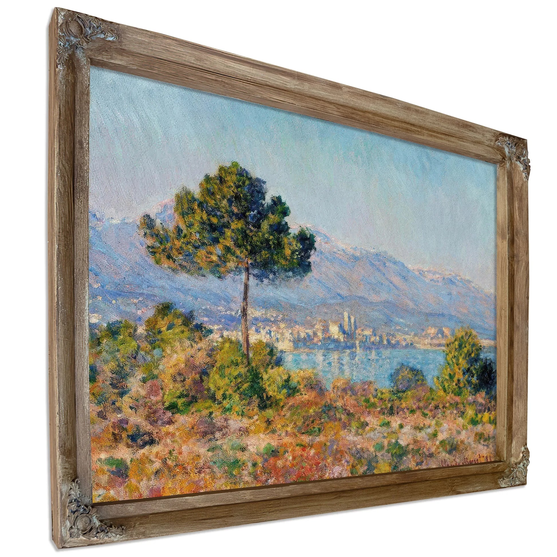 Antibes Seen From The Plateau Notre Dame By Claude Monet Fine Art Print