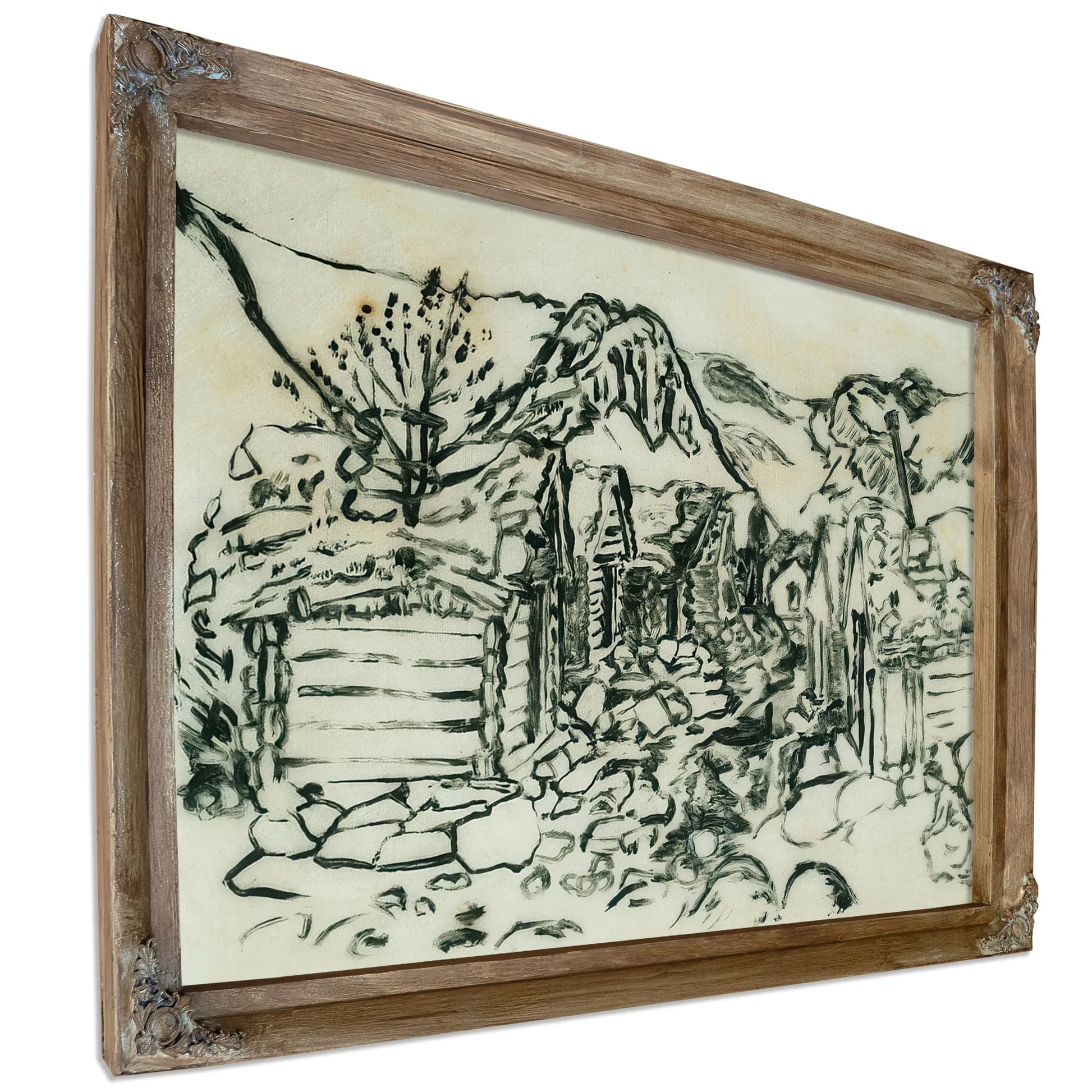 The Befring Farms By Nicolai Astrup Fine Art Print