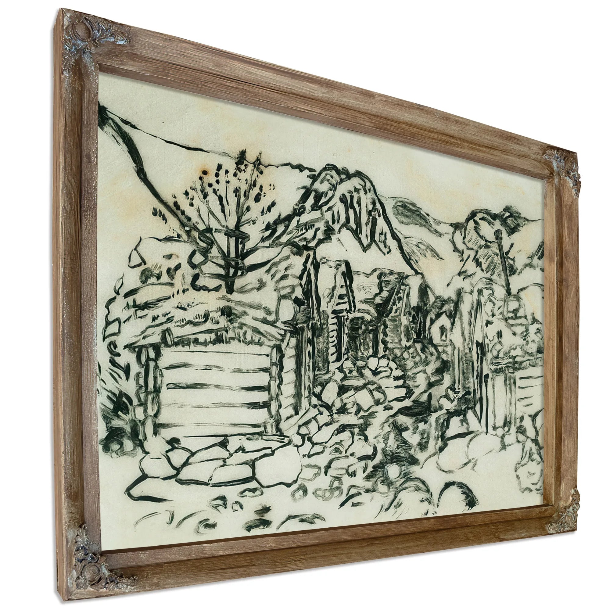 The Befring Farms By Nicolai Astrup Fine Art Print