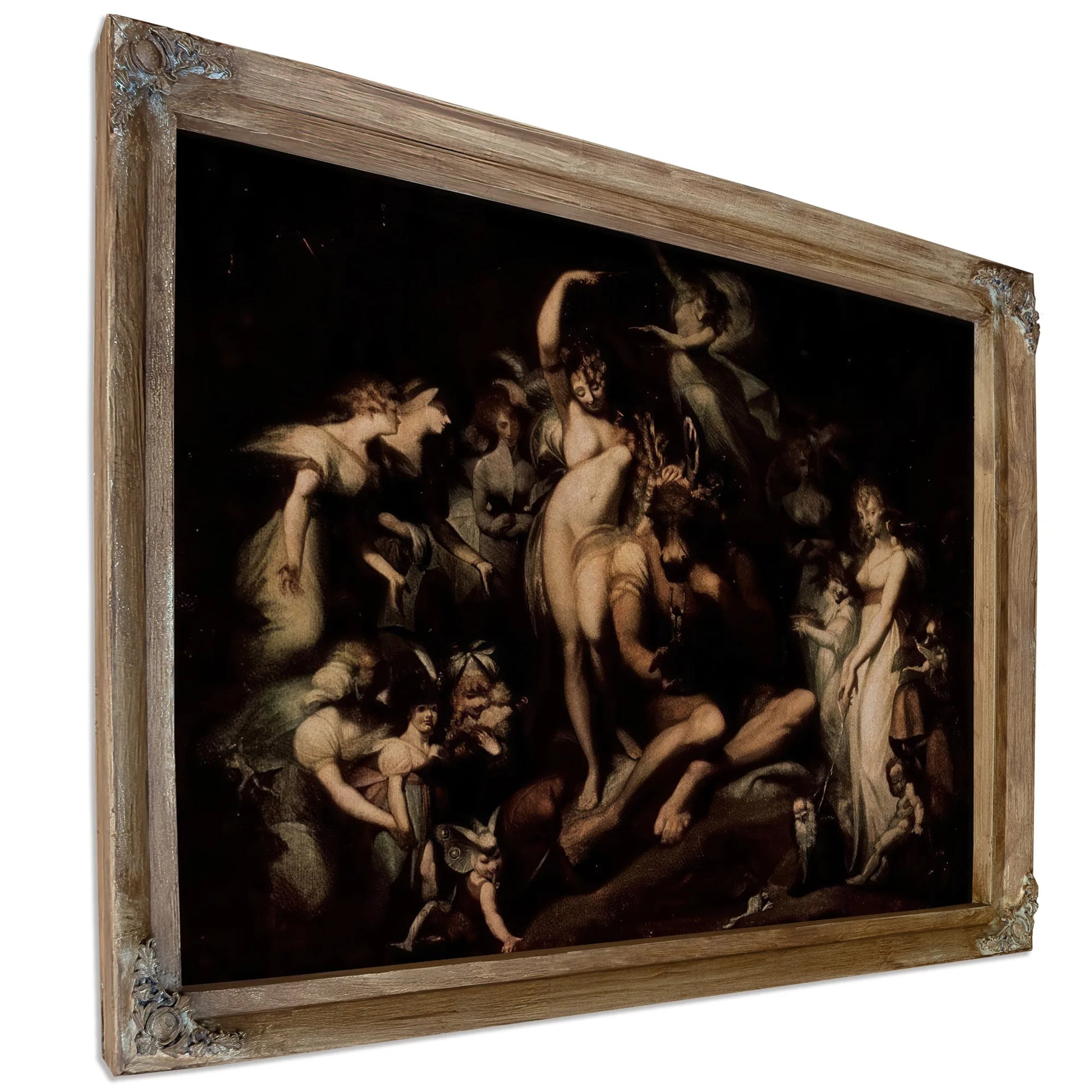 Titania And Bottom By Henry Fuseli Fine Art Print