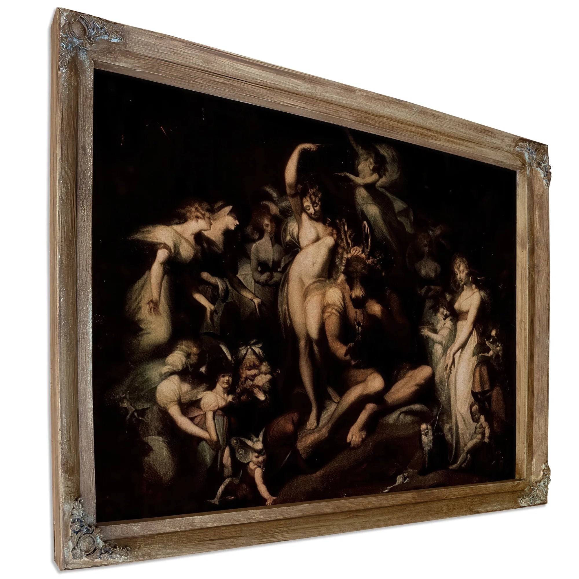 Titania And Bottom By Henry Fuseli Fine Art Print