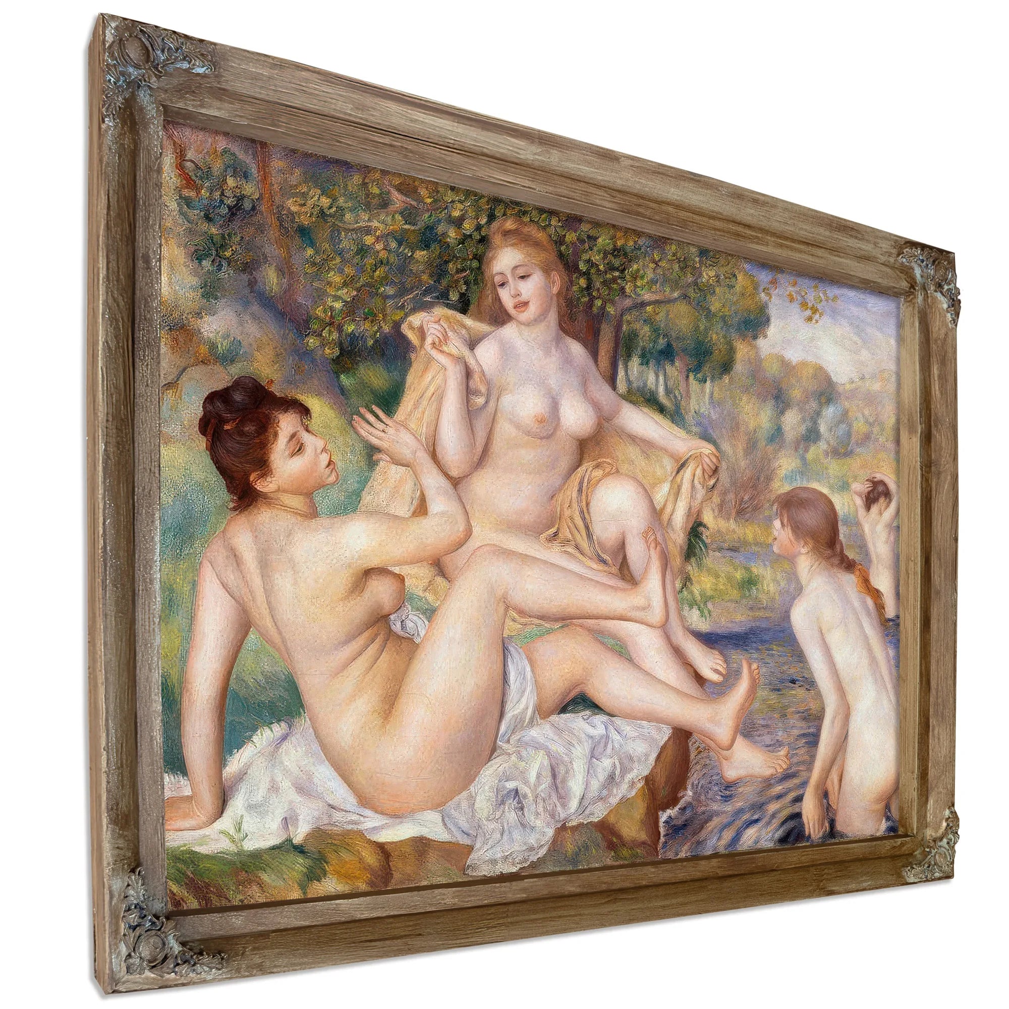 The Large Bathers 1884 1887 1178X1708Mm Philidelphia Museum Of Art By Pierre Auguste Renoir Fine Art Print