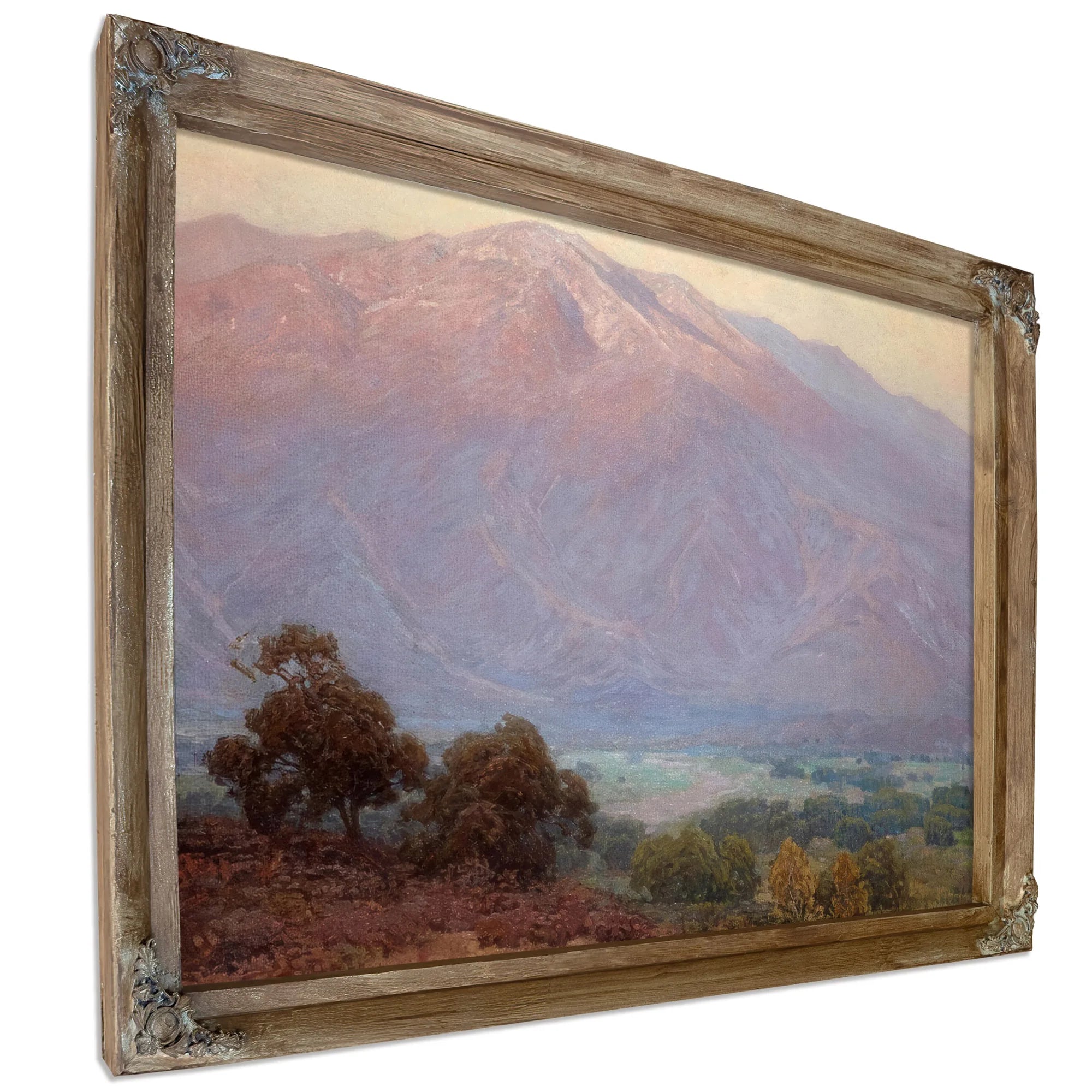 Mountains At Sunset, Santa Barbara By Edgar Payne Fine Art Print