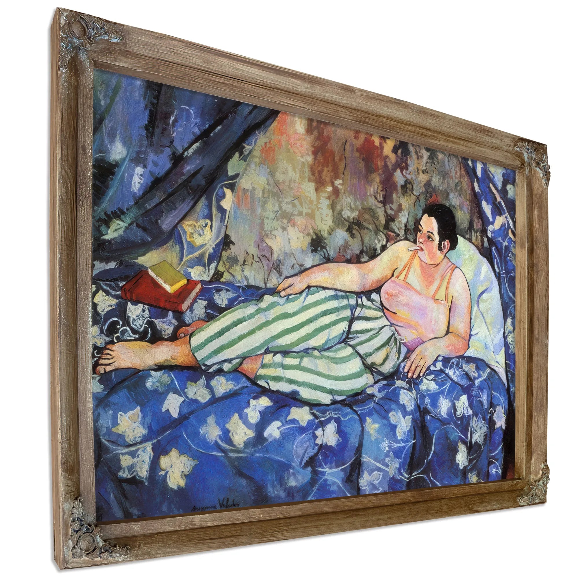 The Blue Room 1923 By Suzanne Valadon Fine Art Print