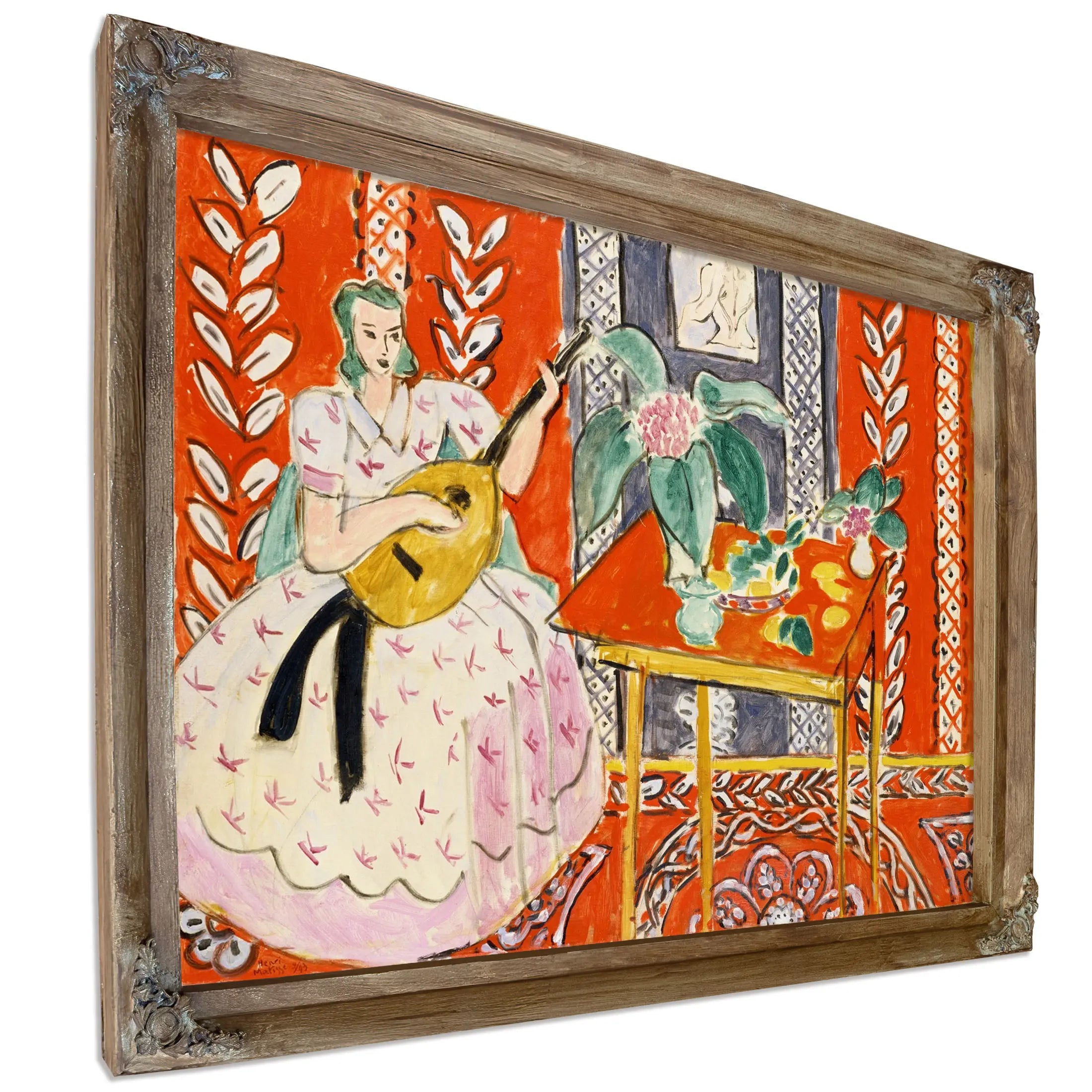 The Lute 1 by Henri Matisse