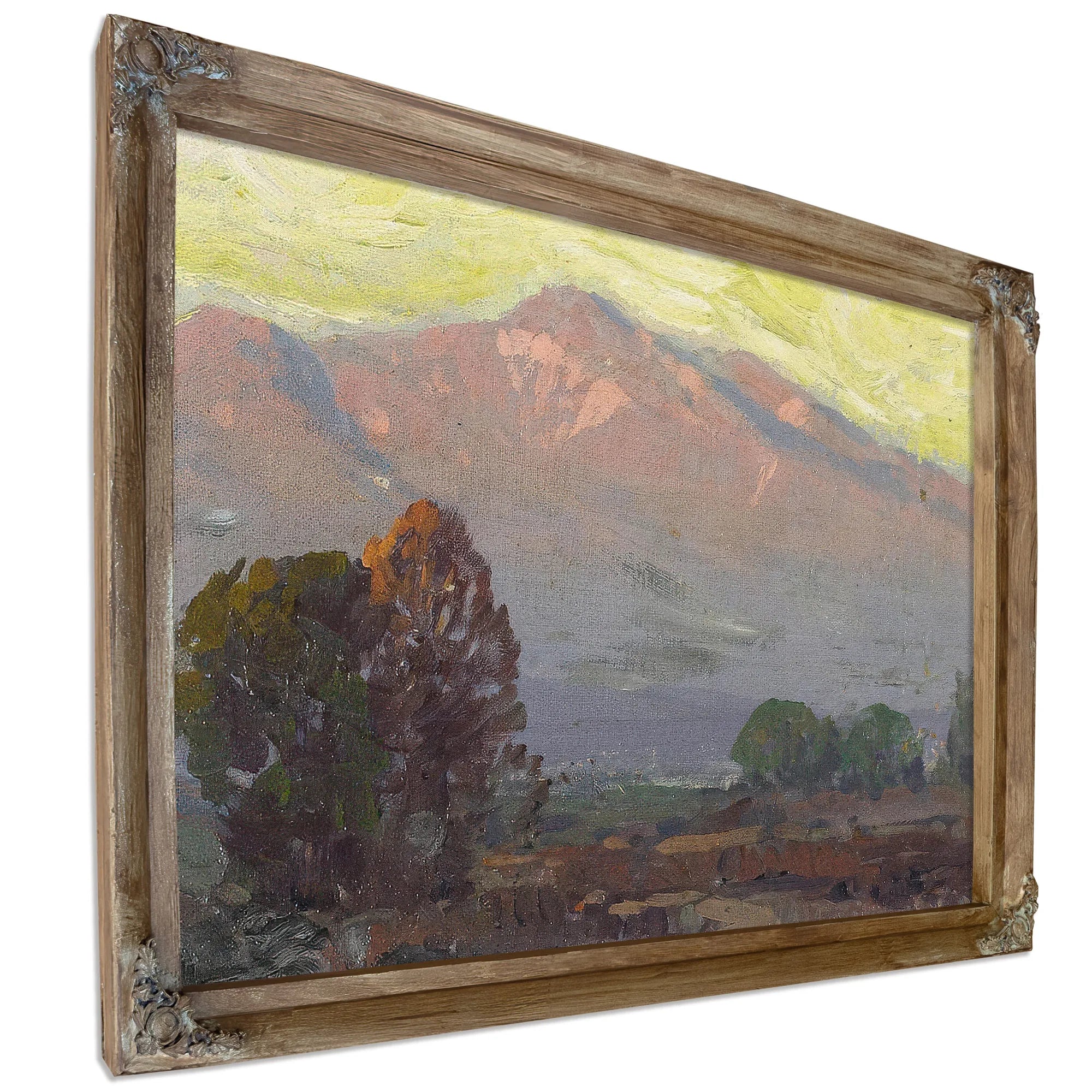 Mountains At Sundown By Edgar Payne Fine Art Print