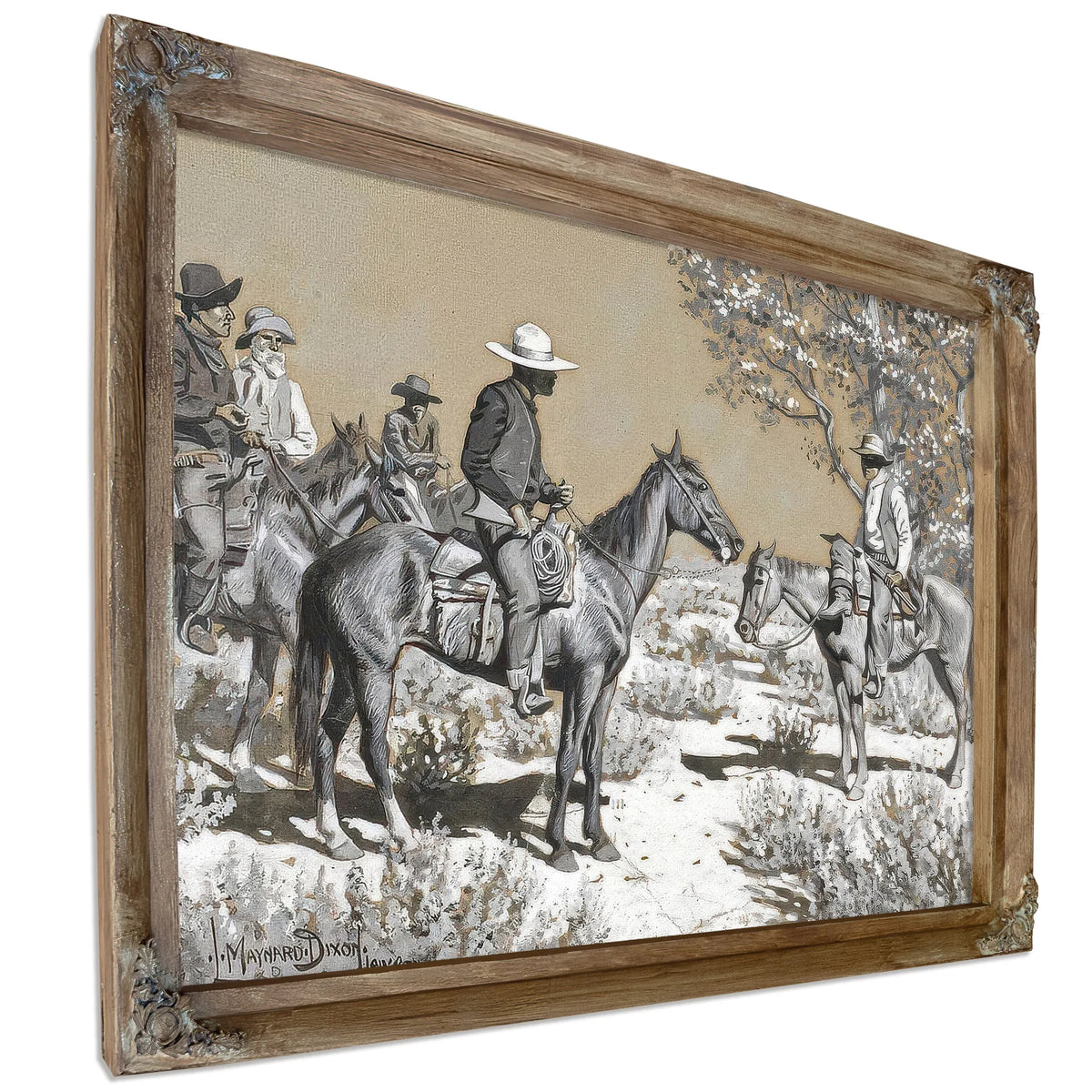 Hello Stranger 1895 By Maynard Dixon Fine Art Print