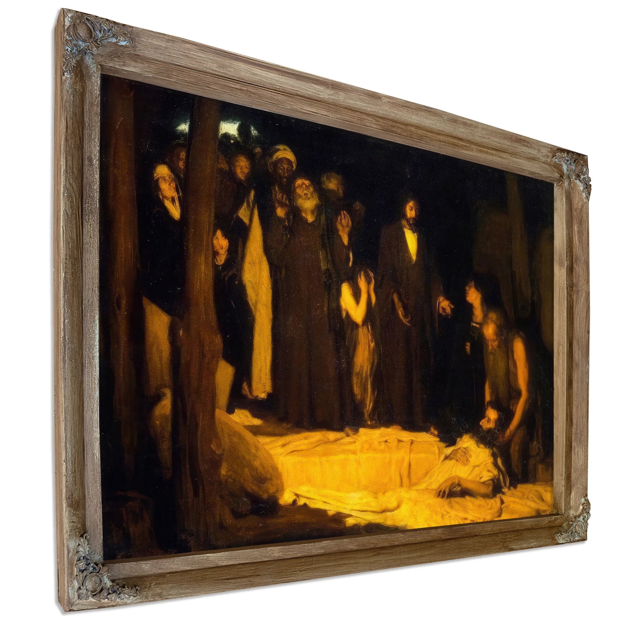 The Resurrection Of Lazarus By Henry Ossawa Tanner Fine Art Print