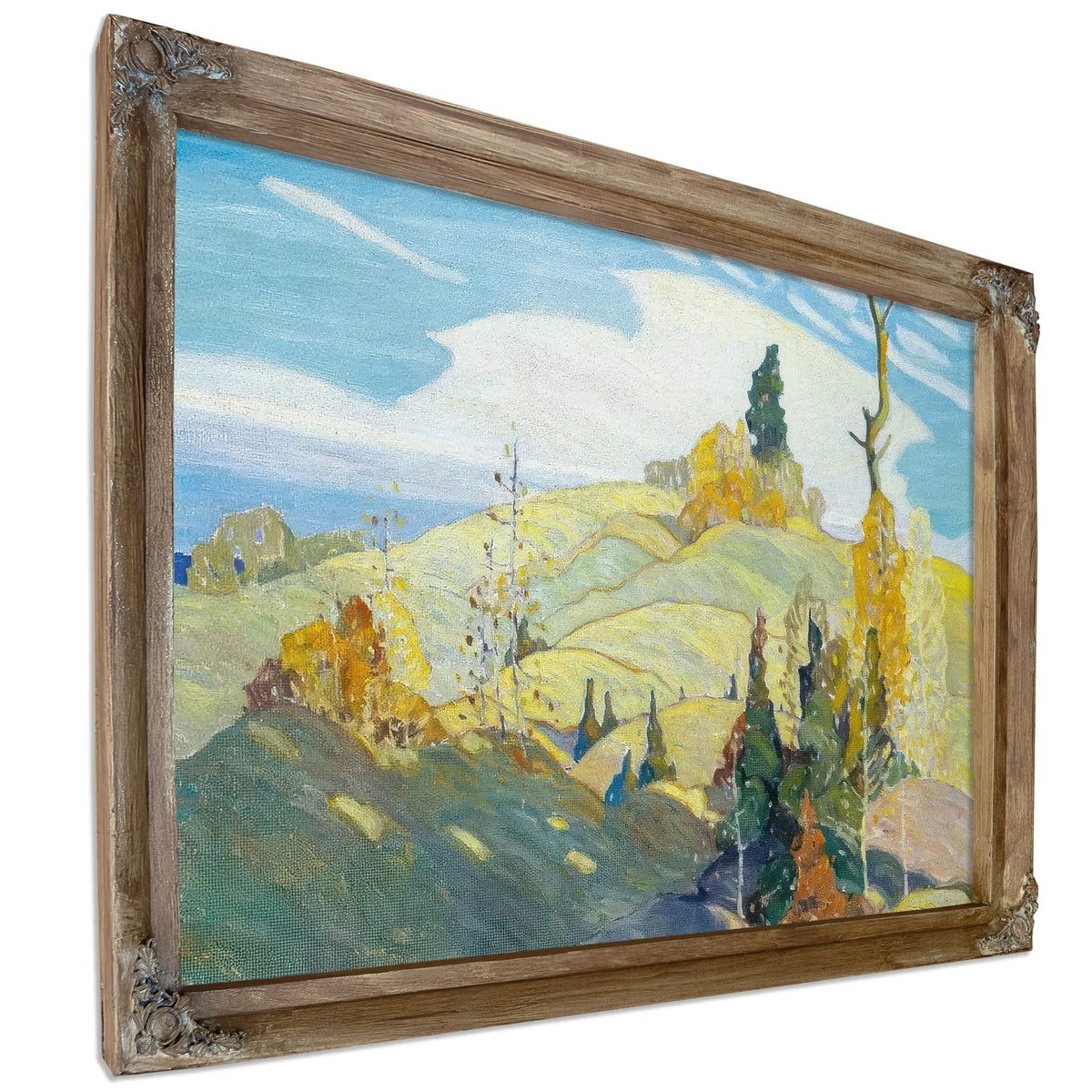 The Hilltop By Frank Carmichael Fine Art Print