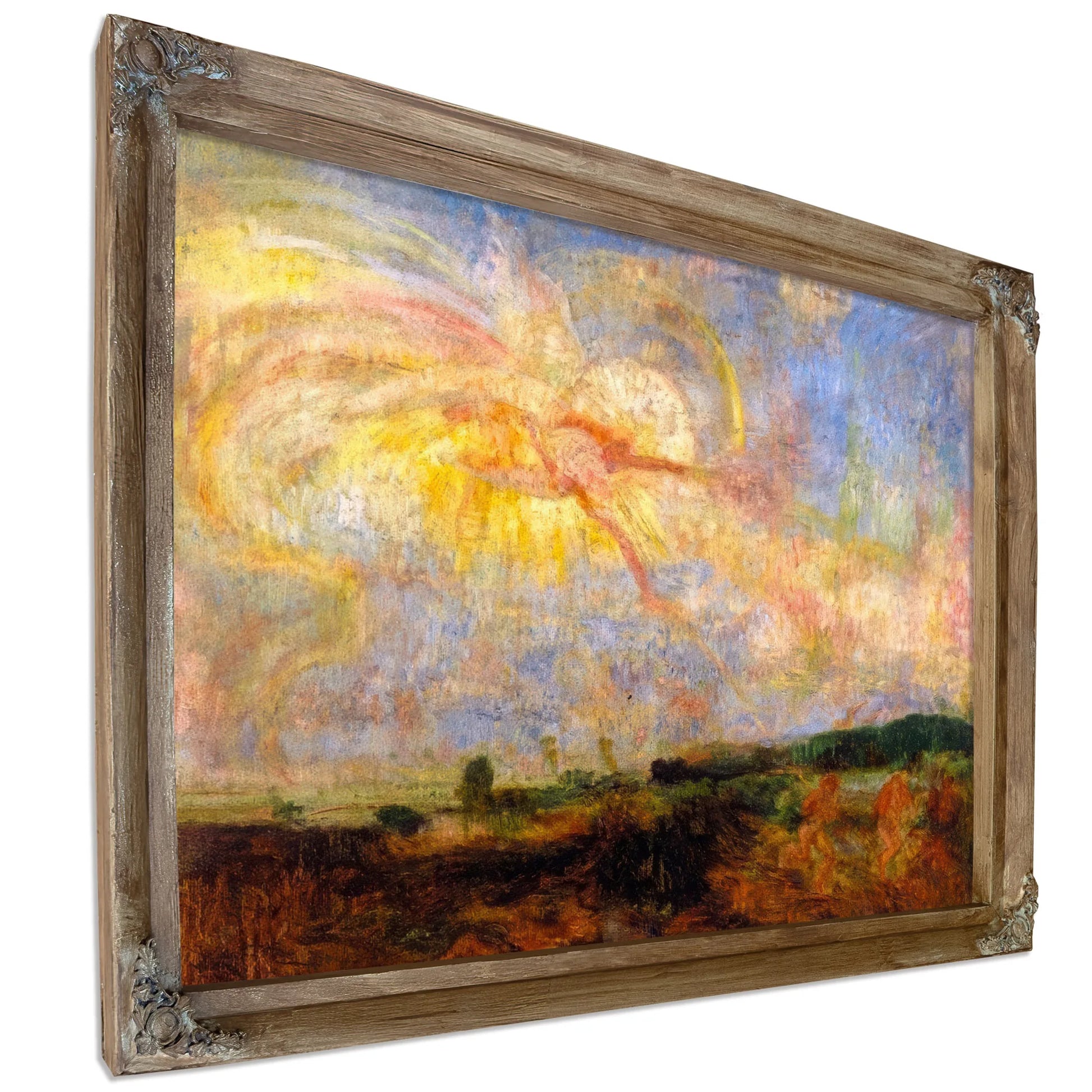 Adam And Eve Expelled From Paradise By James Ensor Fine Art Print