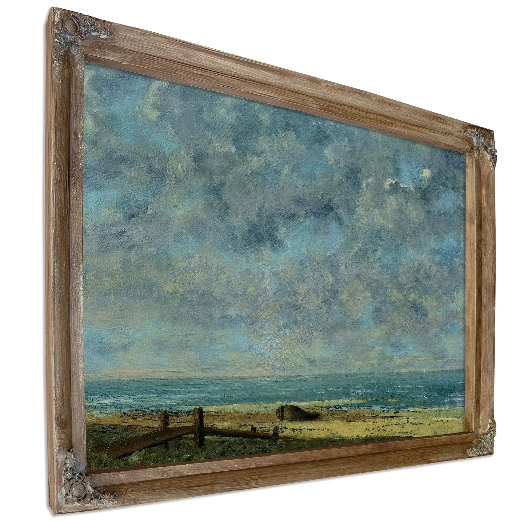 The Sea 1 By Jean Desire Gustave Courbet Fine Art Print