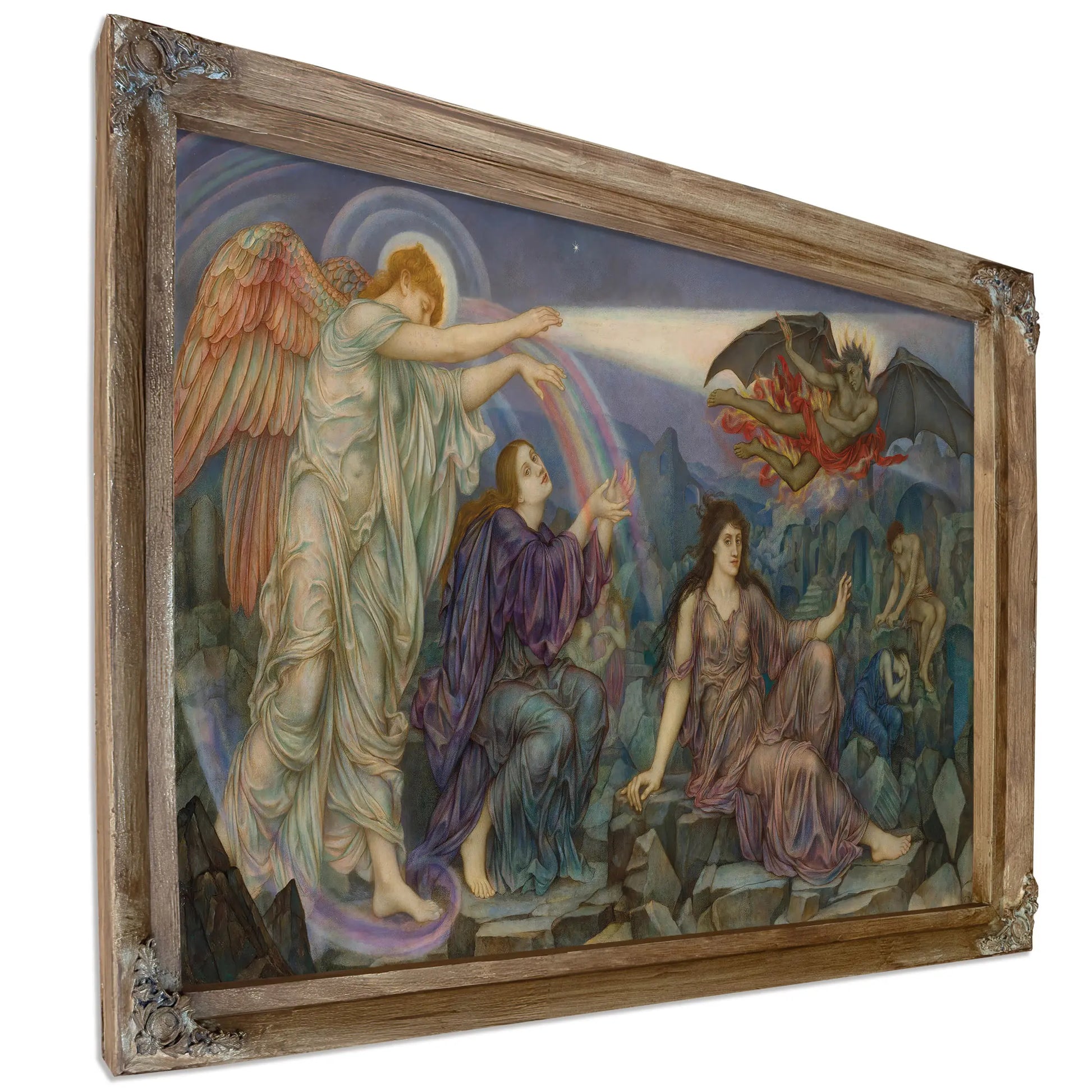The Search Light by Evelyn De Morgan