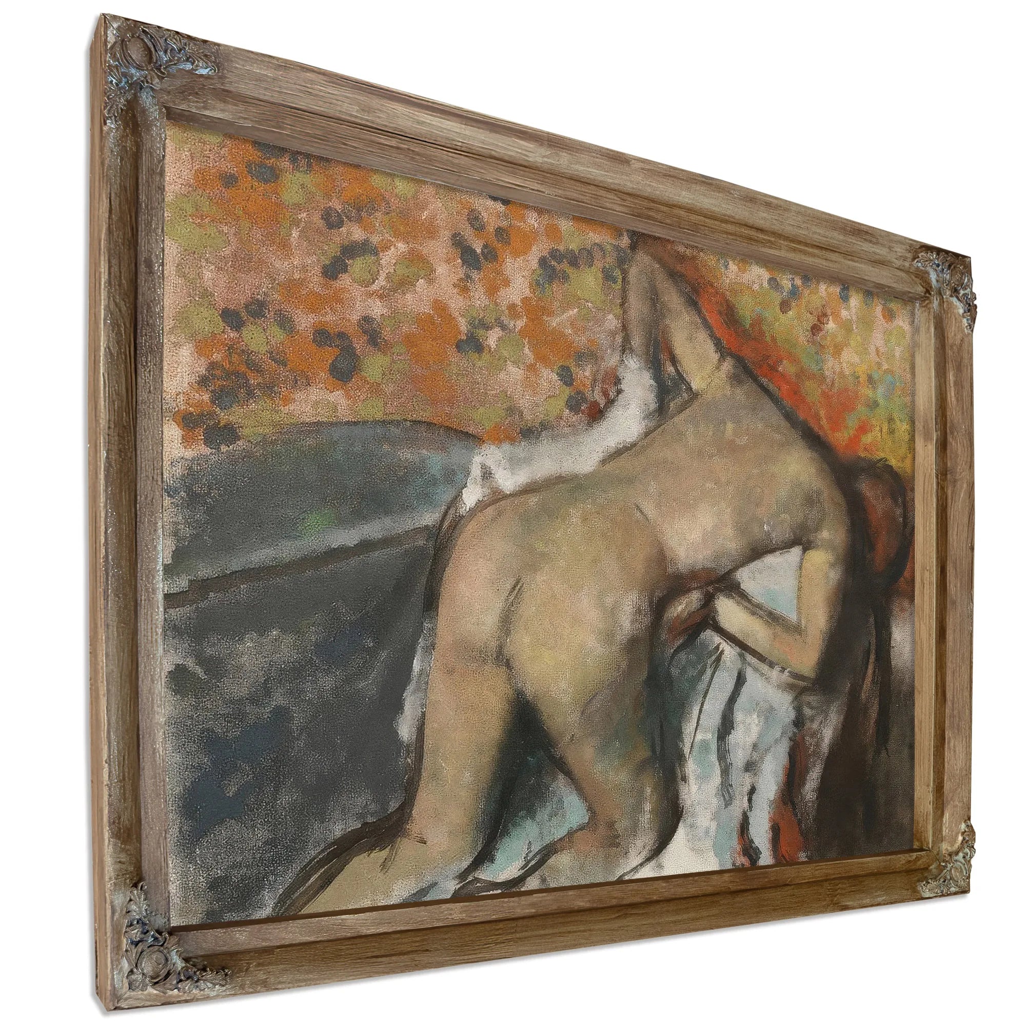 After The Bath, Woman Drying Herself (Après Le Bain, Femme S'essuyant) By Edgar Degas Fine Art Print