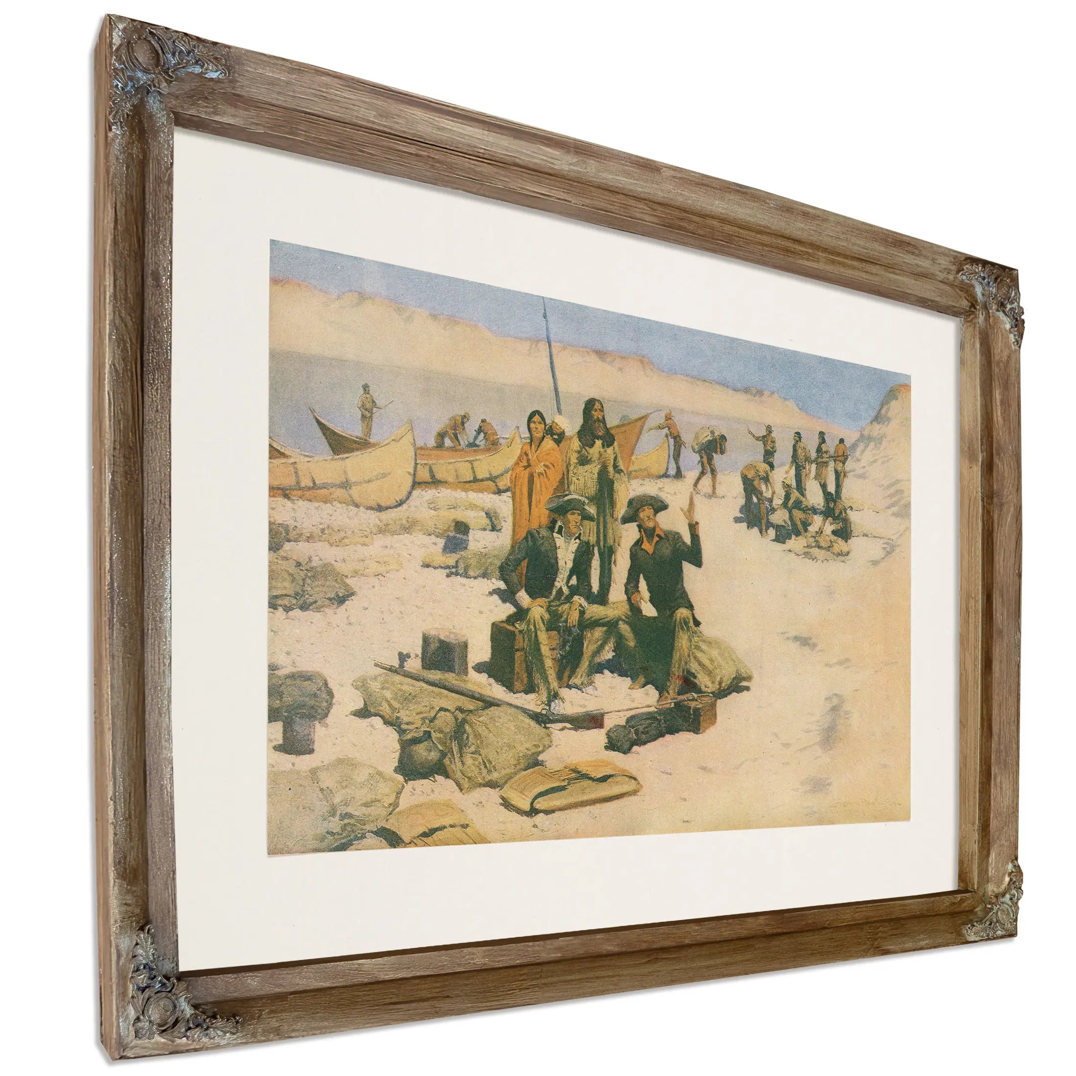 The Great Explorers Viii Lewis And Clark by Frederic Remington