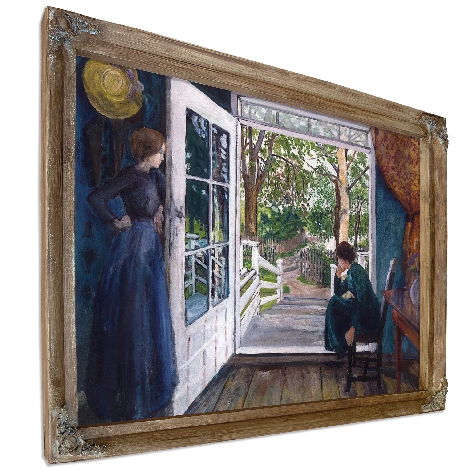 The Open Door By Nicolai Astrup Fine Art Print