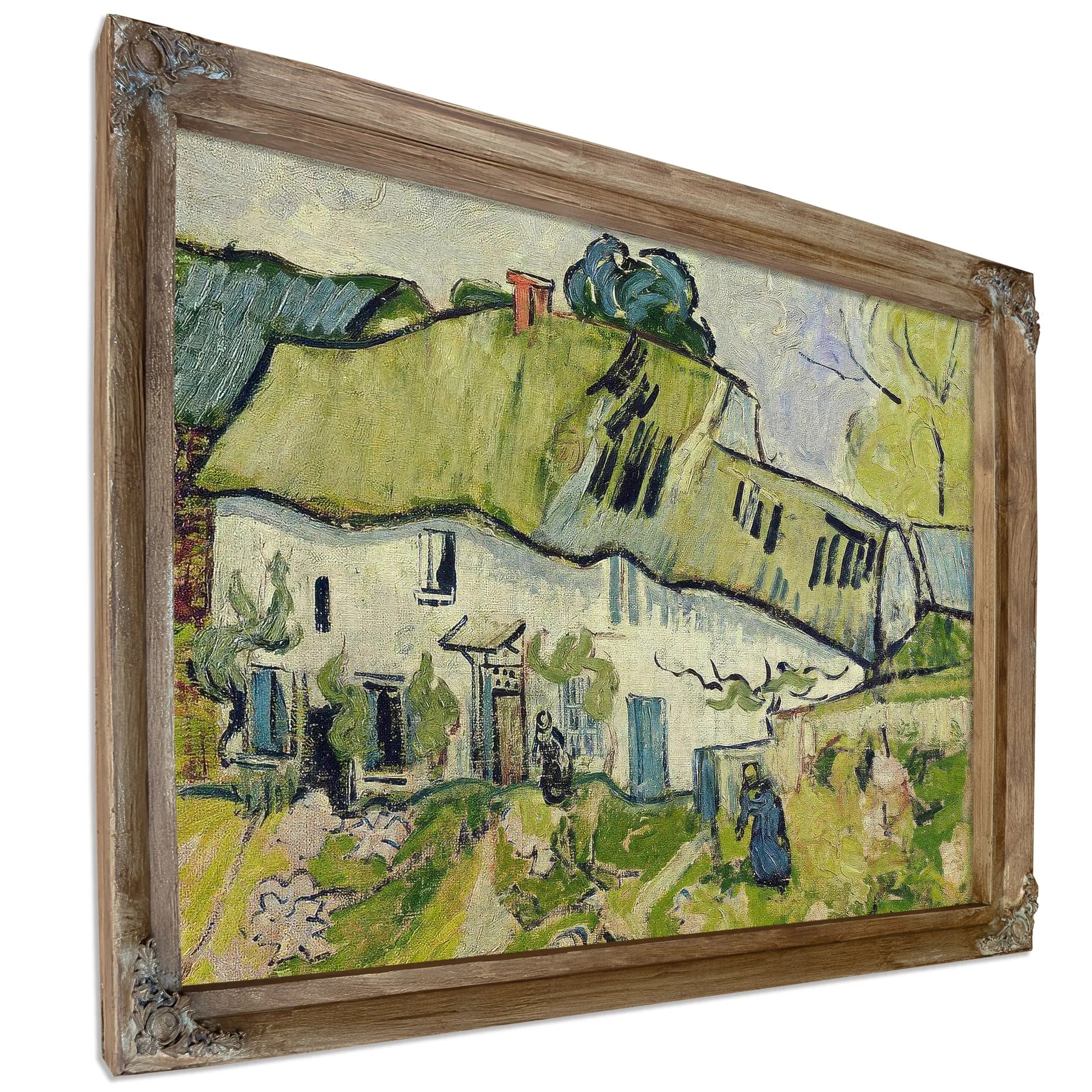 The Farm In Summer By Vincent Van Gogh Fine Art Print