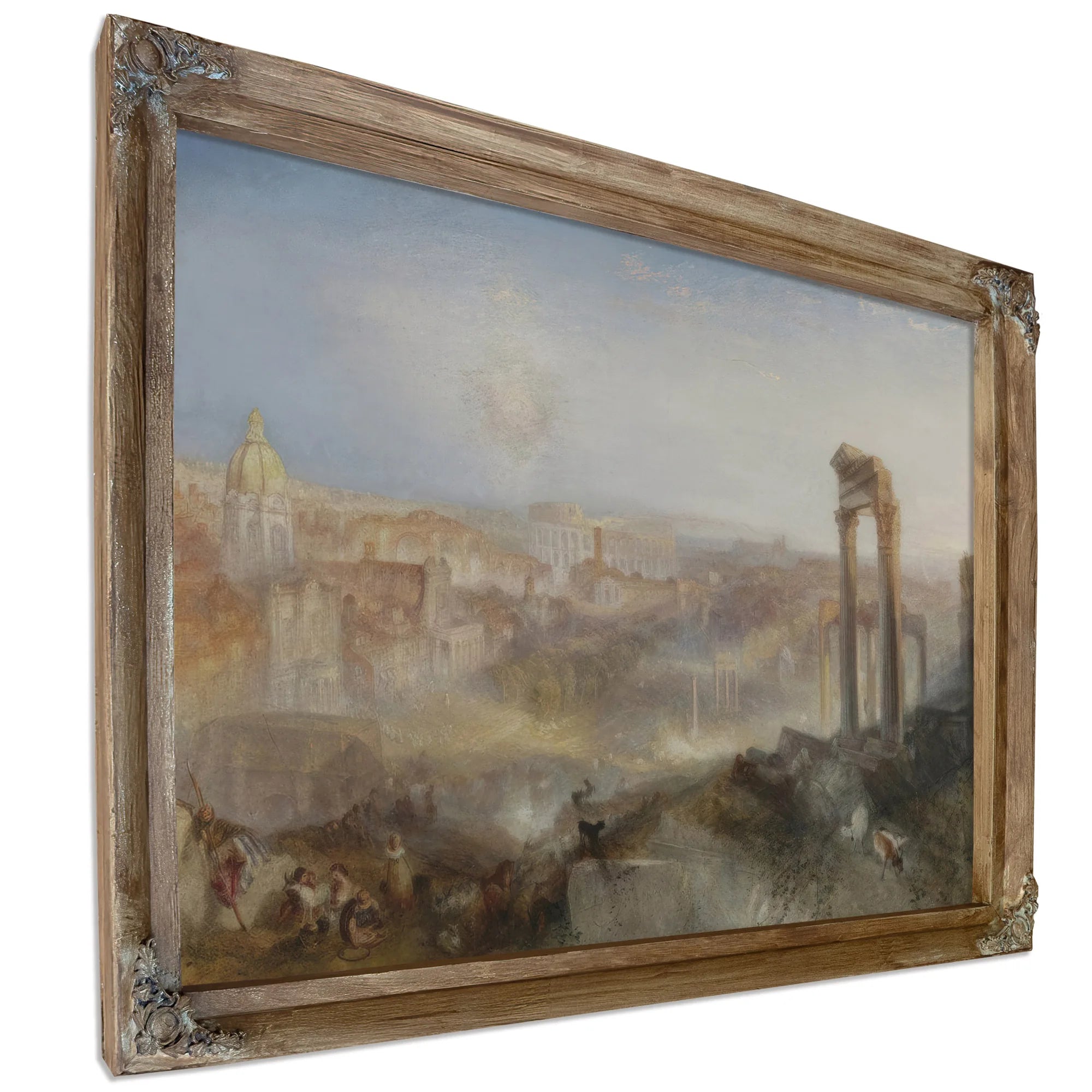 Modern Rome Campo Vaccino by Joseph Mallord William Turner Fine Art Print