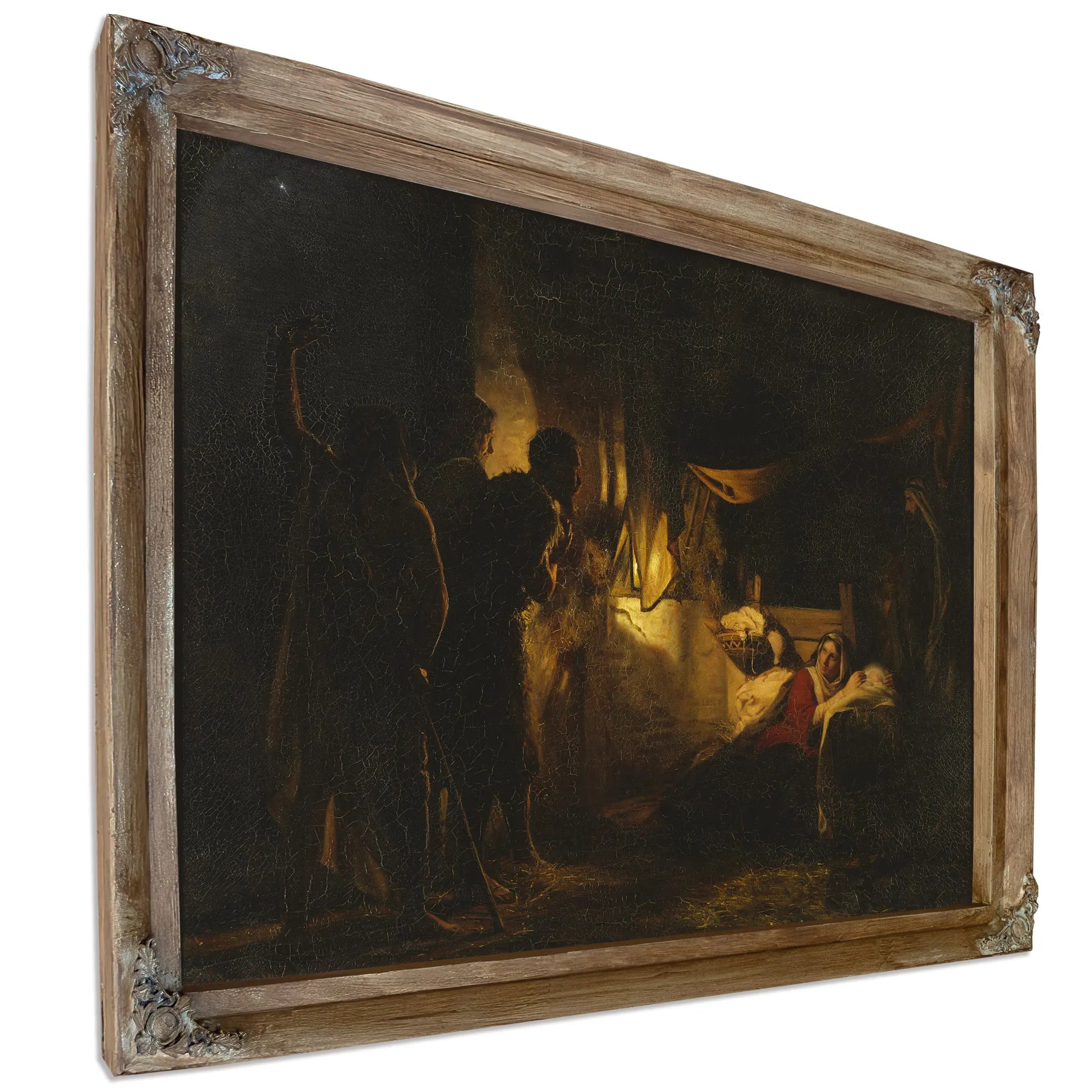 Adoration Of The Shepherds 65 by Carl Bloch