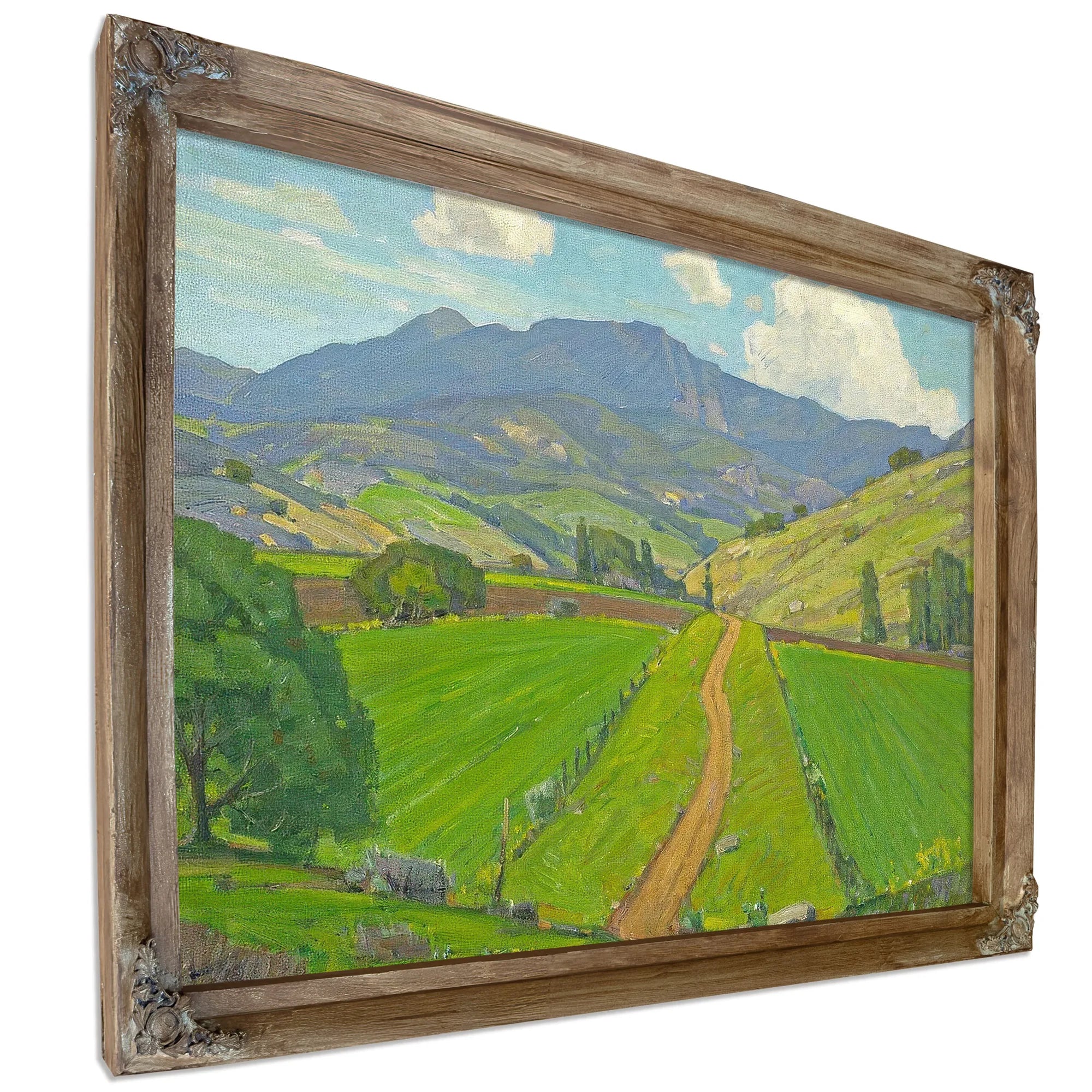 A Trickle Of Road By William Wendt Fine Art Print