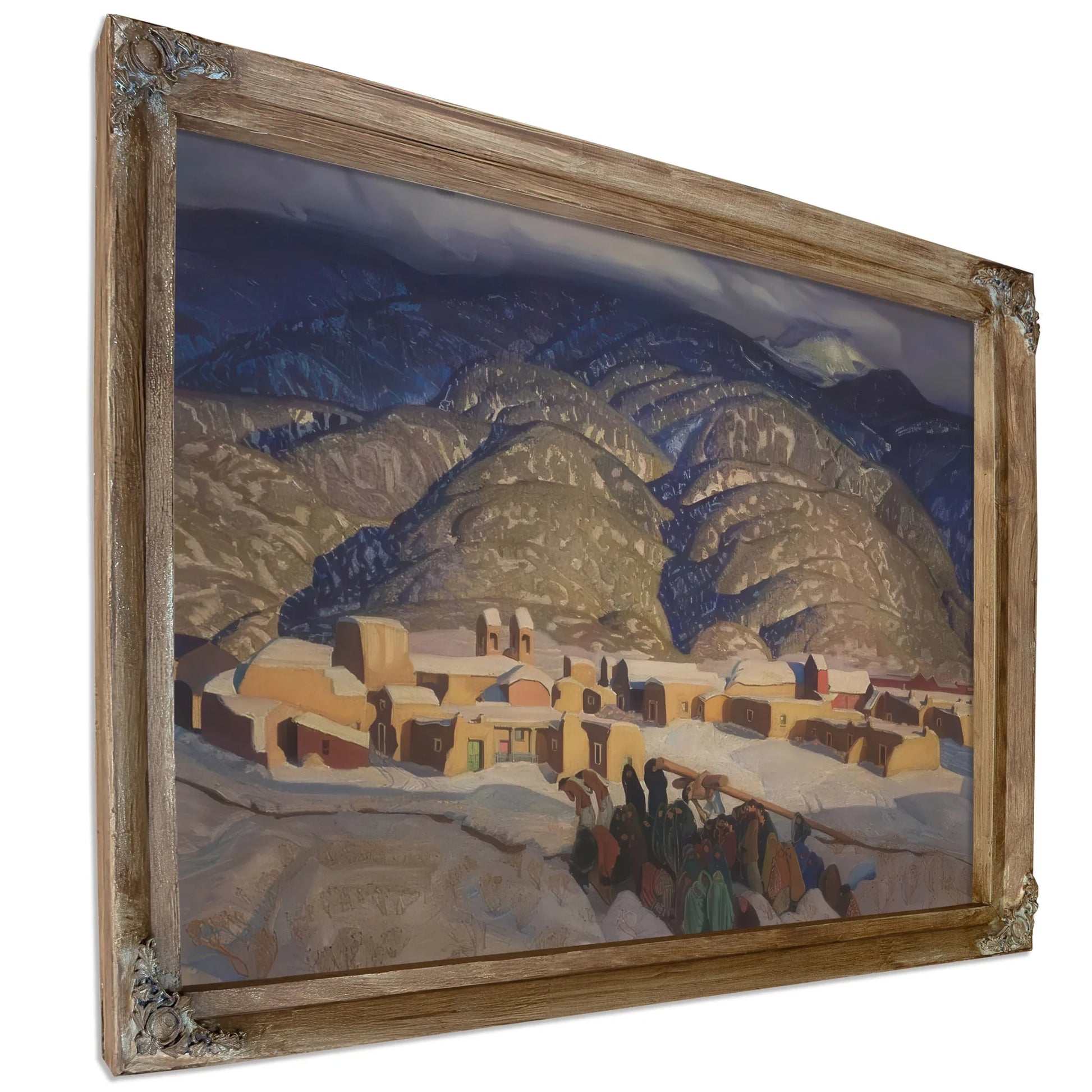 Sangre De Cristo Mountains By Ernest Blumenschein Fine Art Print