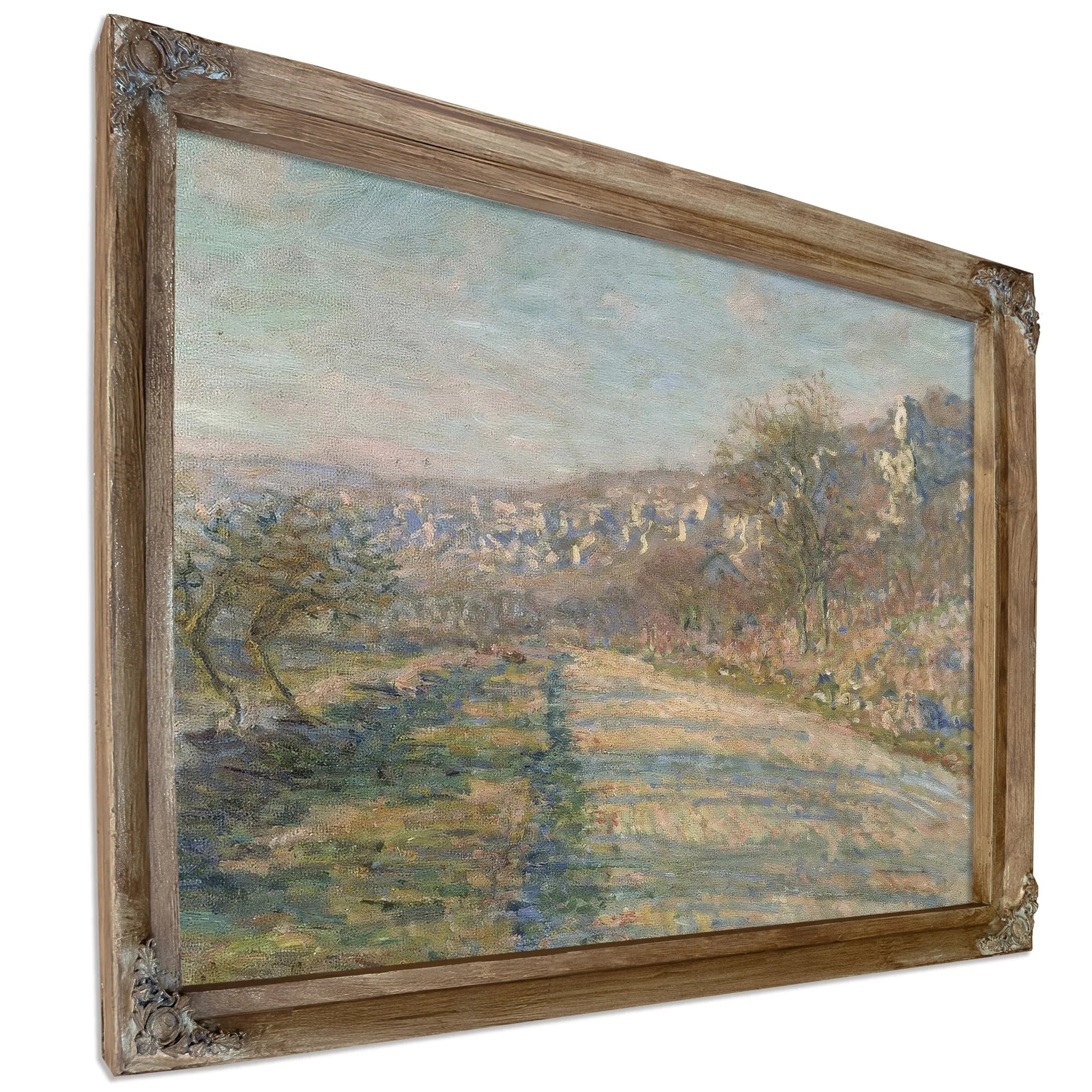 Road Of La Roche Guyon By Claude Monet Fine Art Print