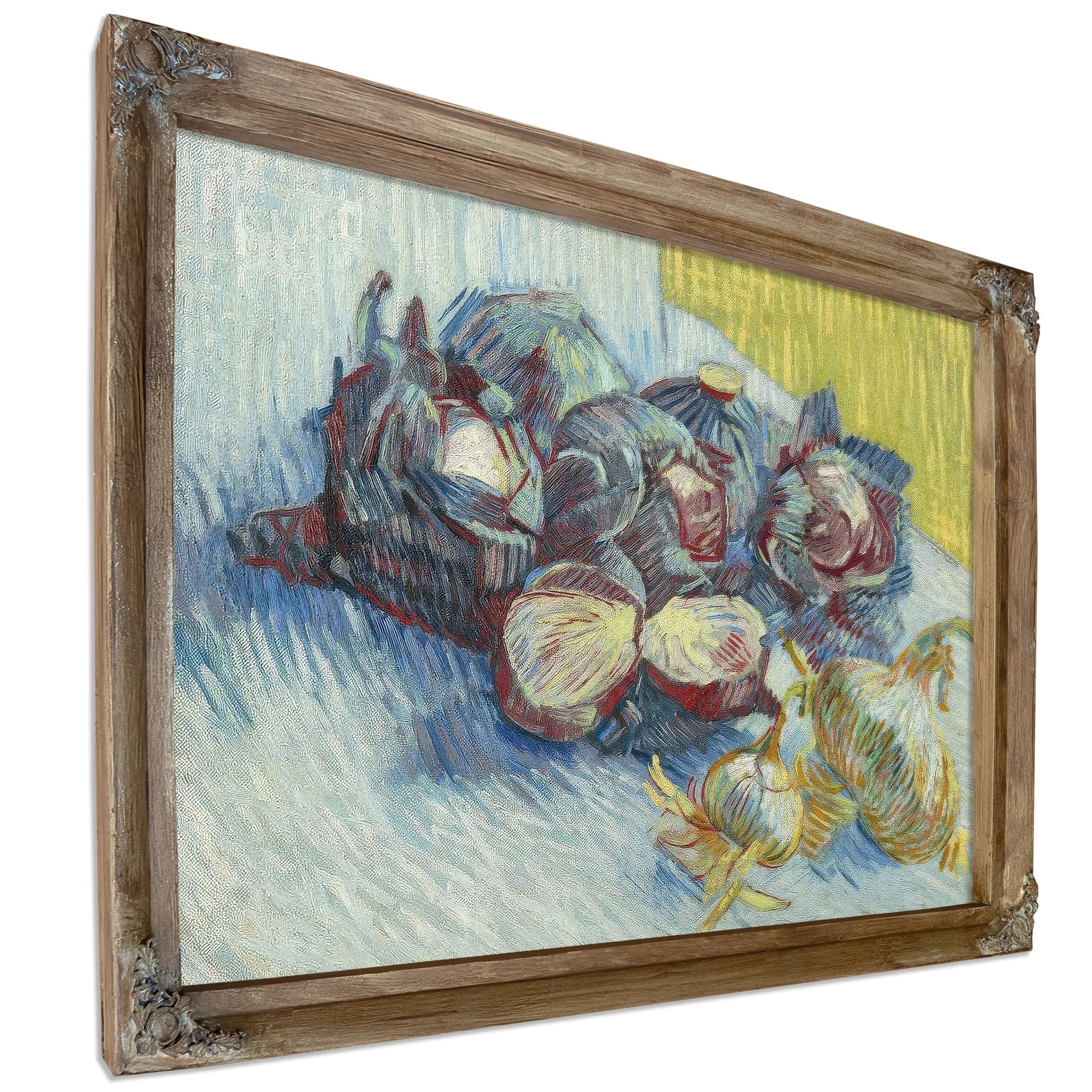 Red Cabbages And Onions By Vincent Van Gogh Fine Art Print